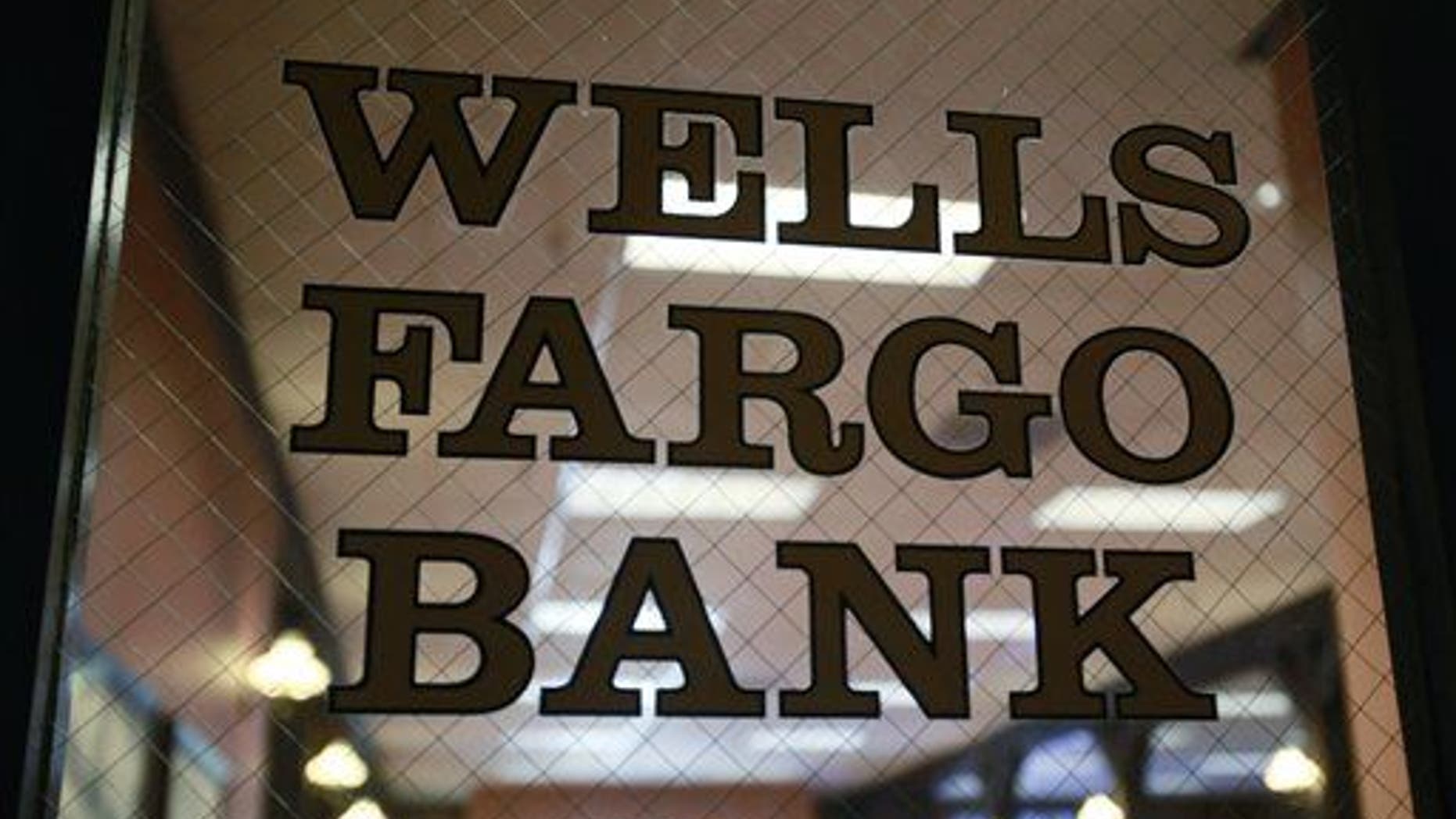 In this April 19, 2010 file photo, a Wells Fargo Bank is shown.