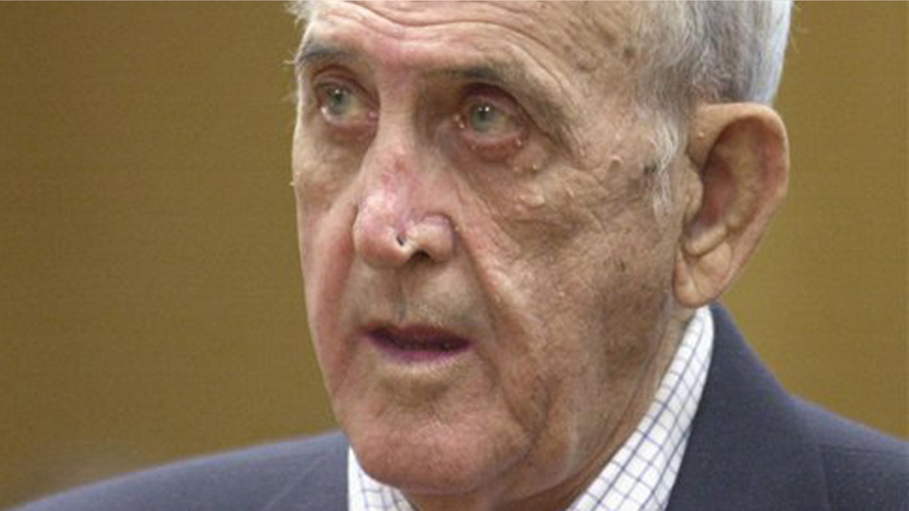 May 16, 2002: This file photo shows retired Boston Red Sox spring training clubhouse manager Donald Fitzpatrick during a court hearing in Bartow, Fla.