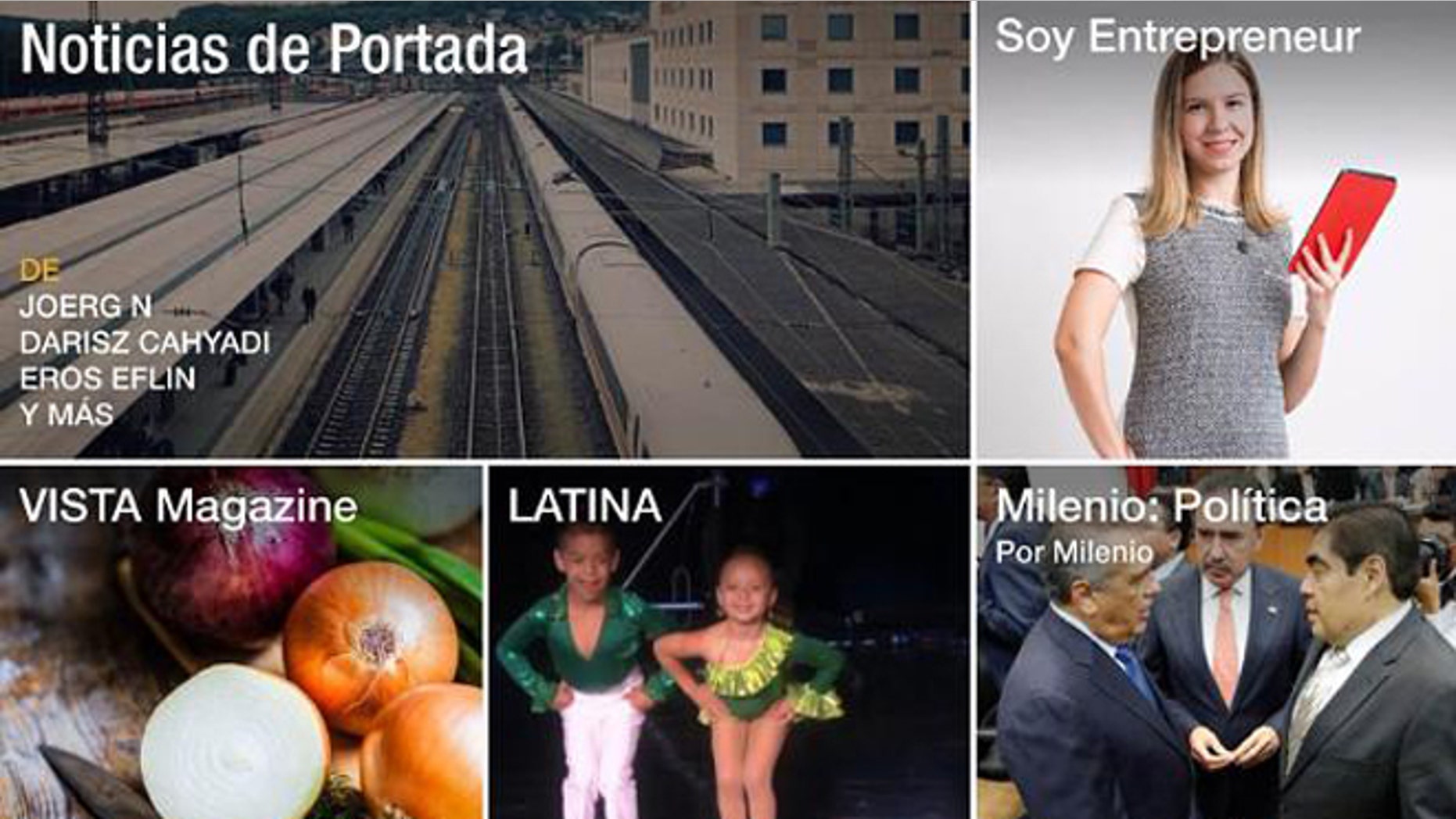 Flipboard is the place to find publications and news sources popular with Latin audiences in the United States.(PRNewsFoto/Flipboard)