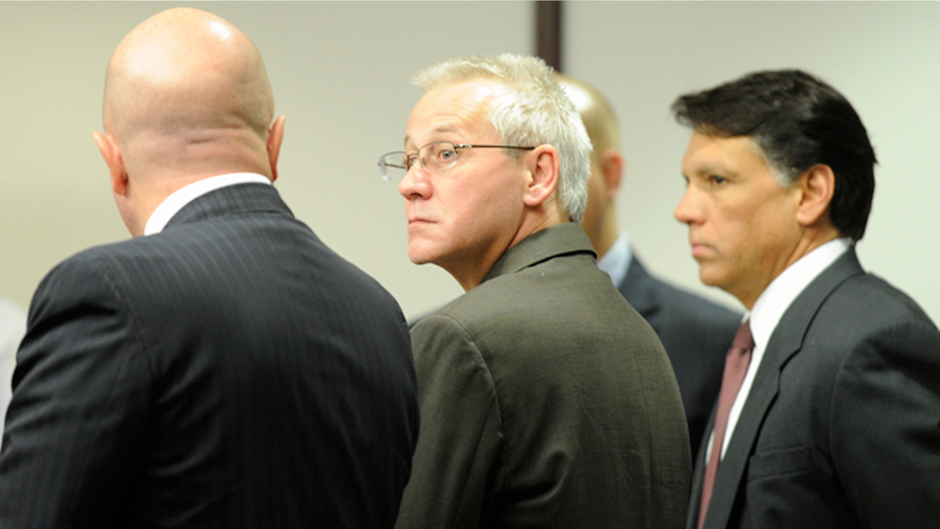 Oscar Ray Bolin Jr. watches as the jurors walk into the courtroom on April 19, 2012, in Tampa.