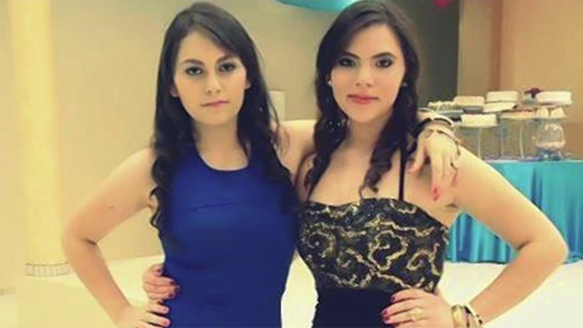 Erandy Gutierrez (left) was arrested at Anel Baez's funeral days after she allegedly stabbed her.