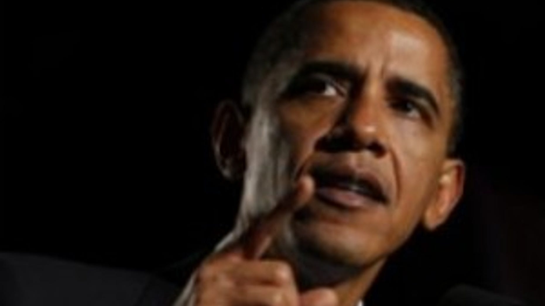 President Obama speaks at a DNC fundraiser in San Francisco, CA on Thursday evening. (AP Photo)