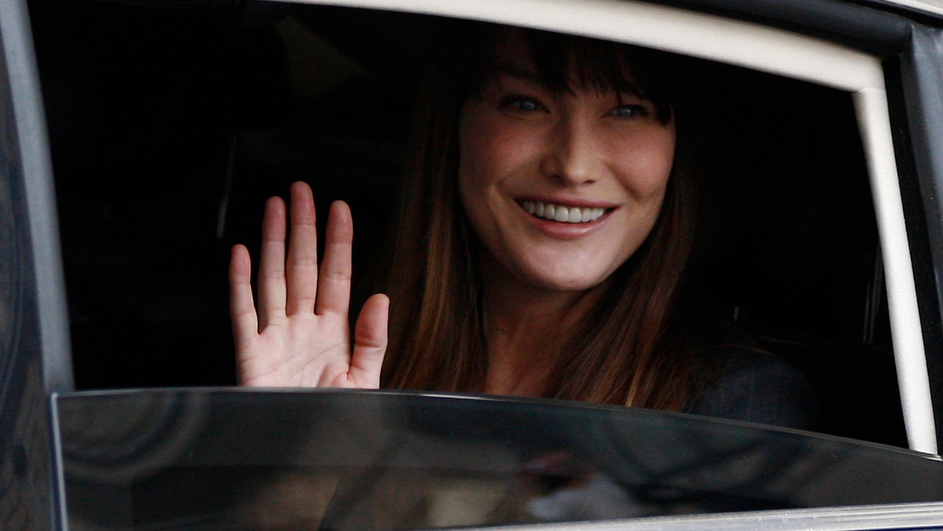May 15, 2012 FILE photo of Carla Bruni-Sarkozy, wife of outgoing President Nicolas Sarkozy.