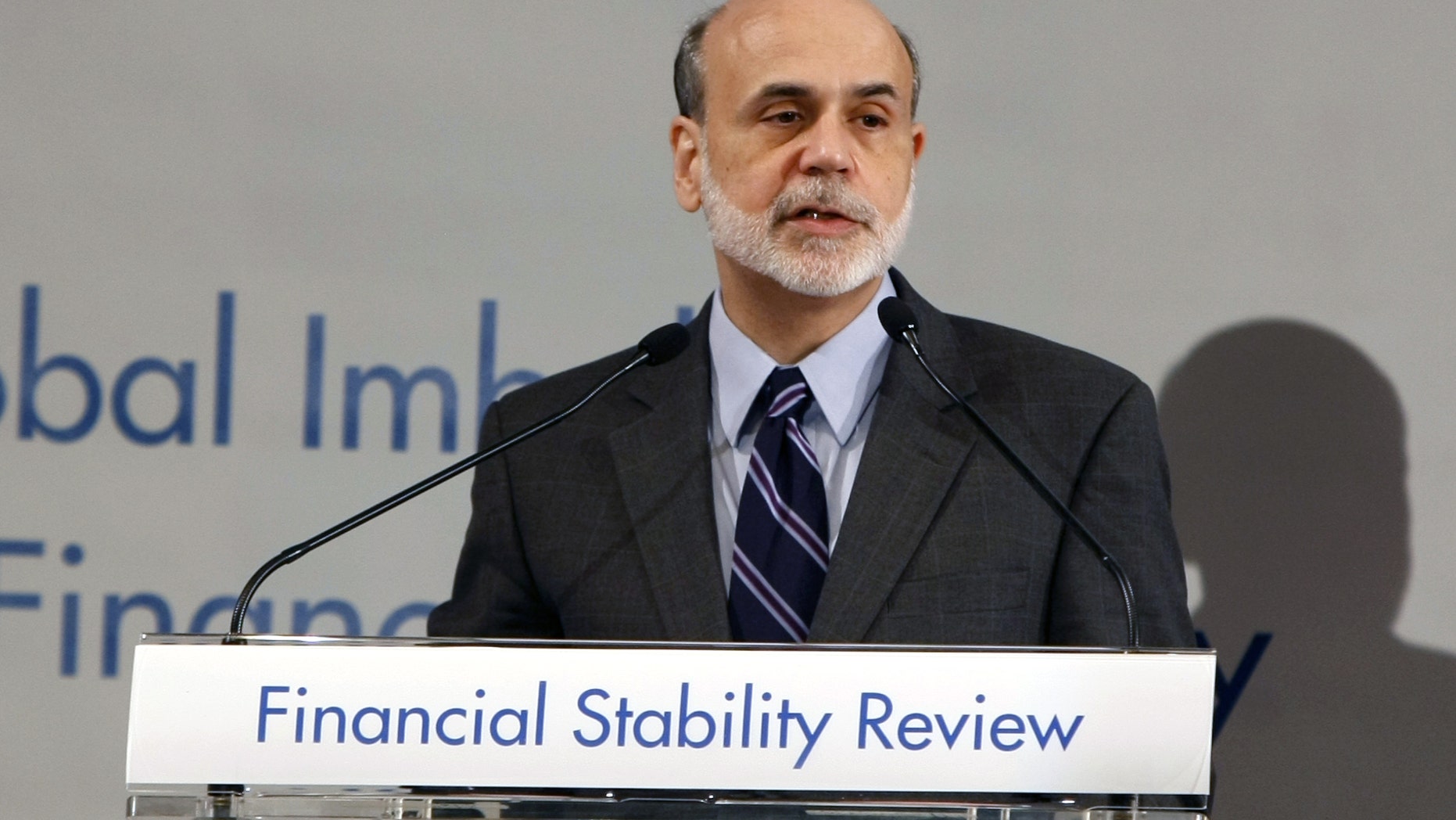 Feb. 18: Federal Reserve Chairman Ben Bernanke delivers a speech during a meeting with G20 central bank governors in Paris ahead of a G20 Finance meeting.