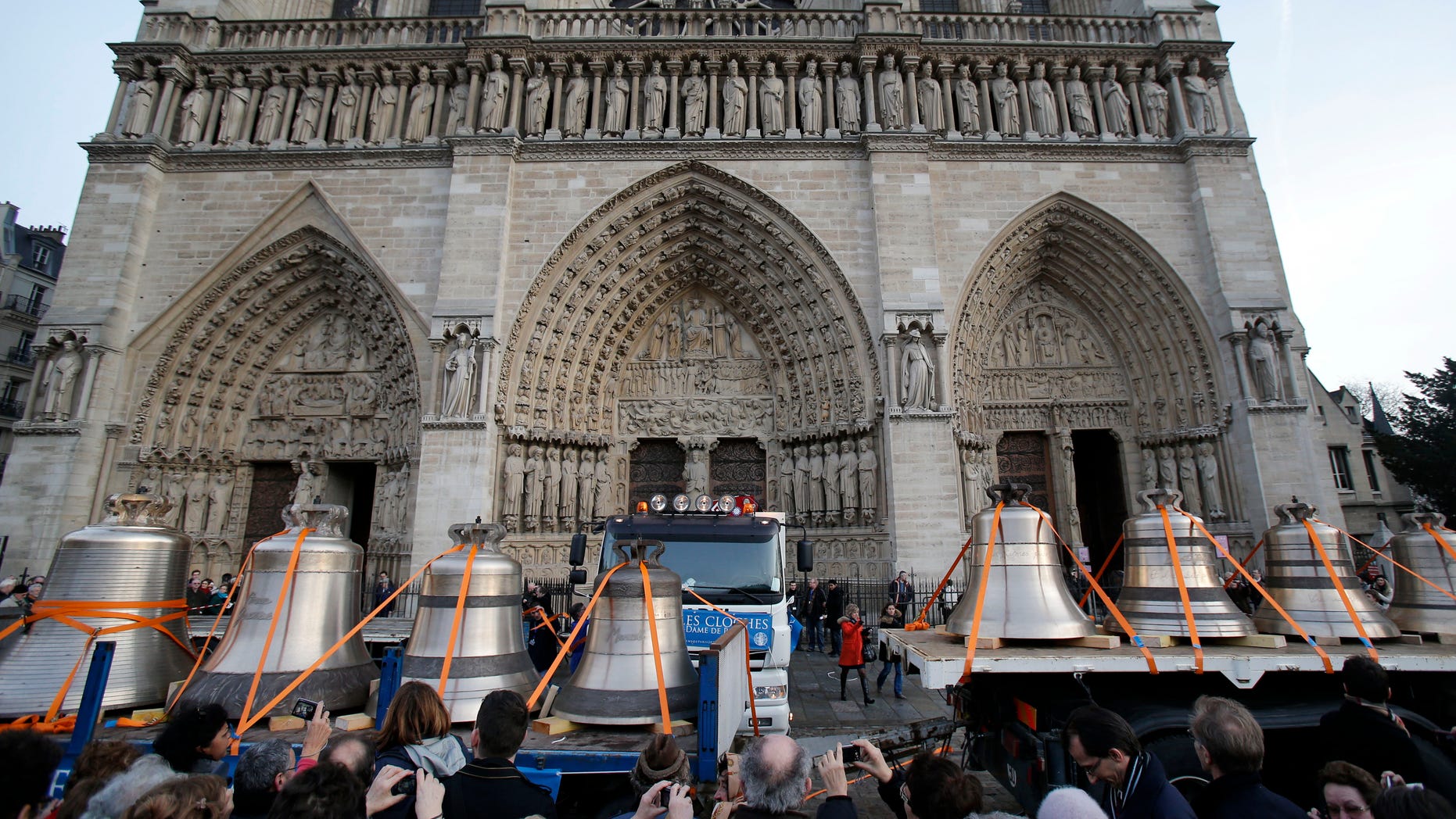 New Bells En Route For Paris' Notre Dame Cathedral | Fox News