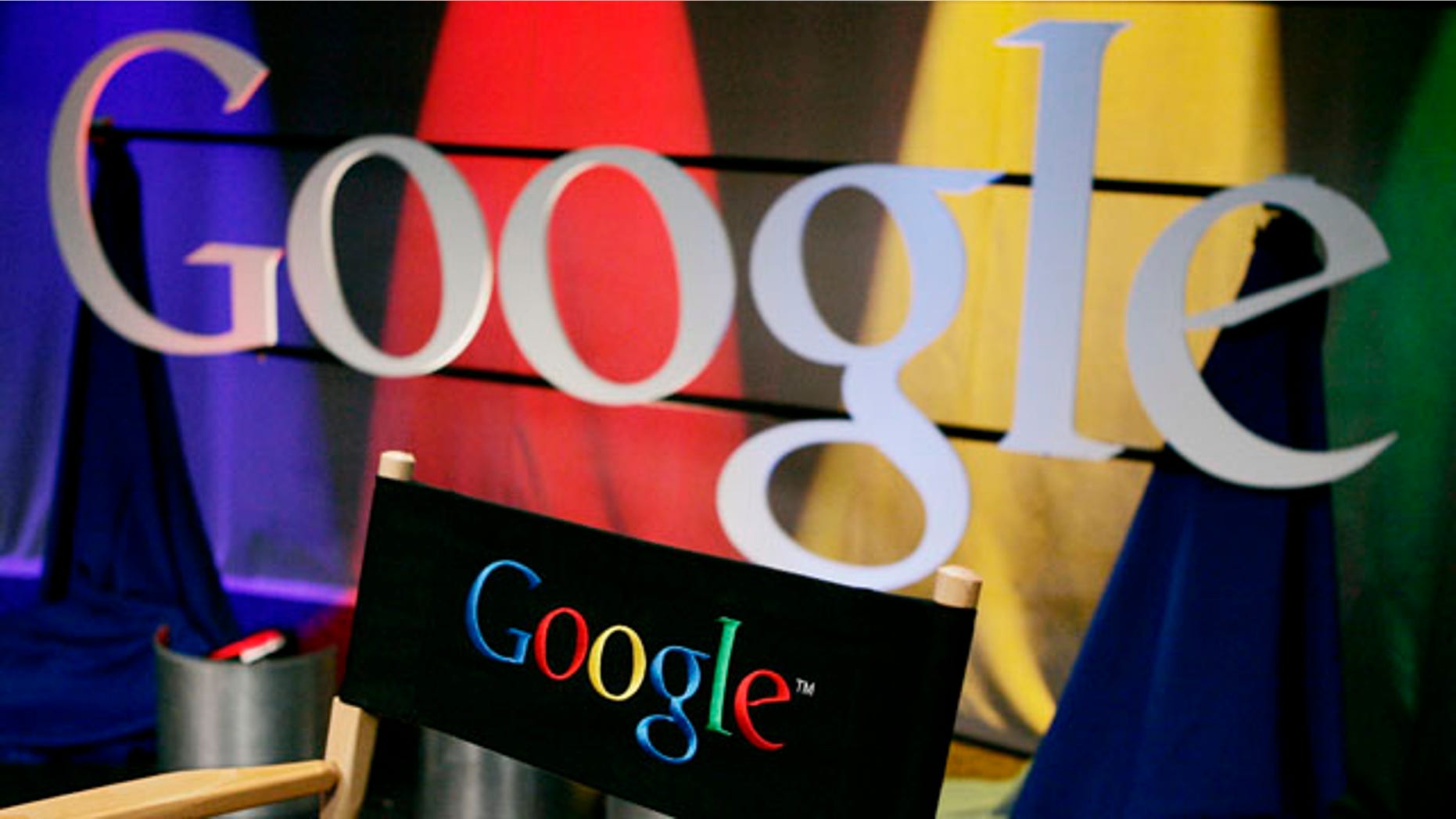 A Google sign inside Google headquarters in Mountain View, Calif. A Paris court has convicted the company in a copyright infringement case over online publication of French books.