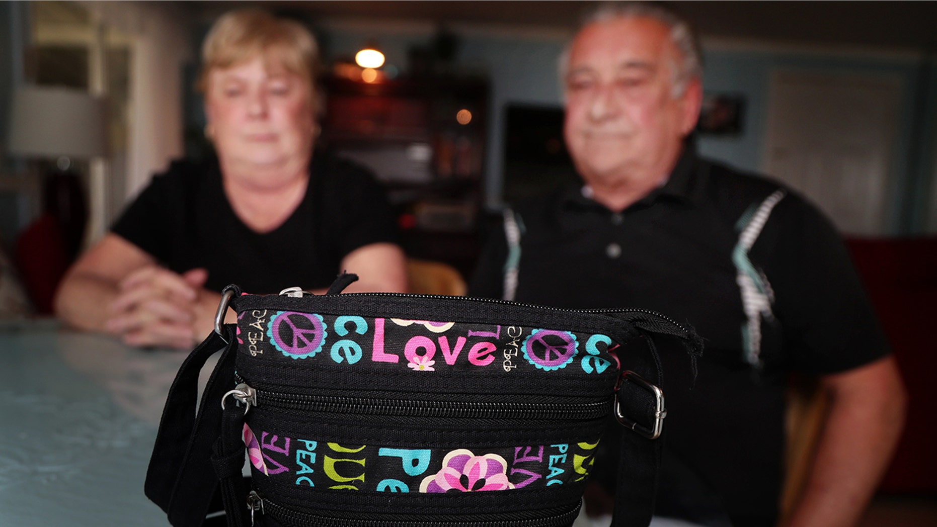 Florida couple Peggy and Francis Humanick stopped for a bite to eat and ended up leaving behind a purse containing their $1,500 savings.