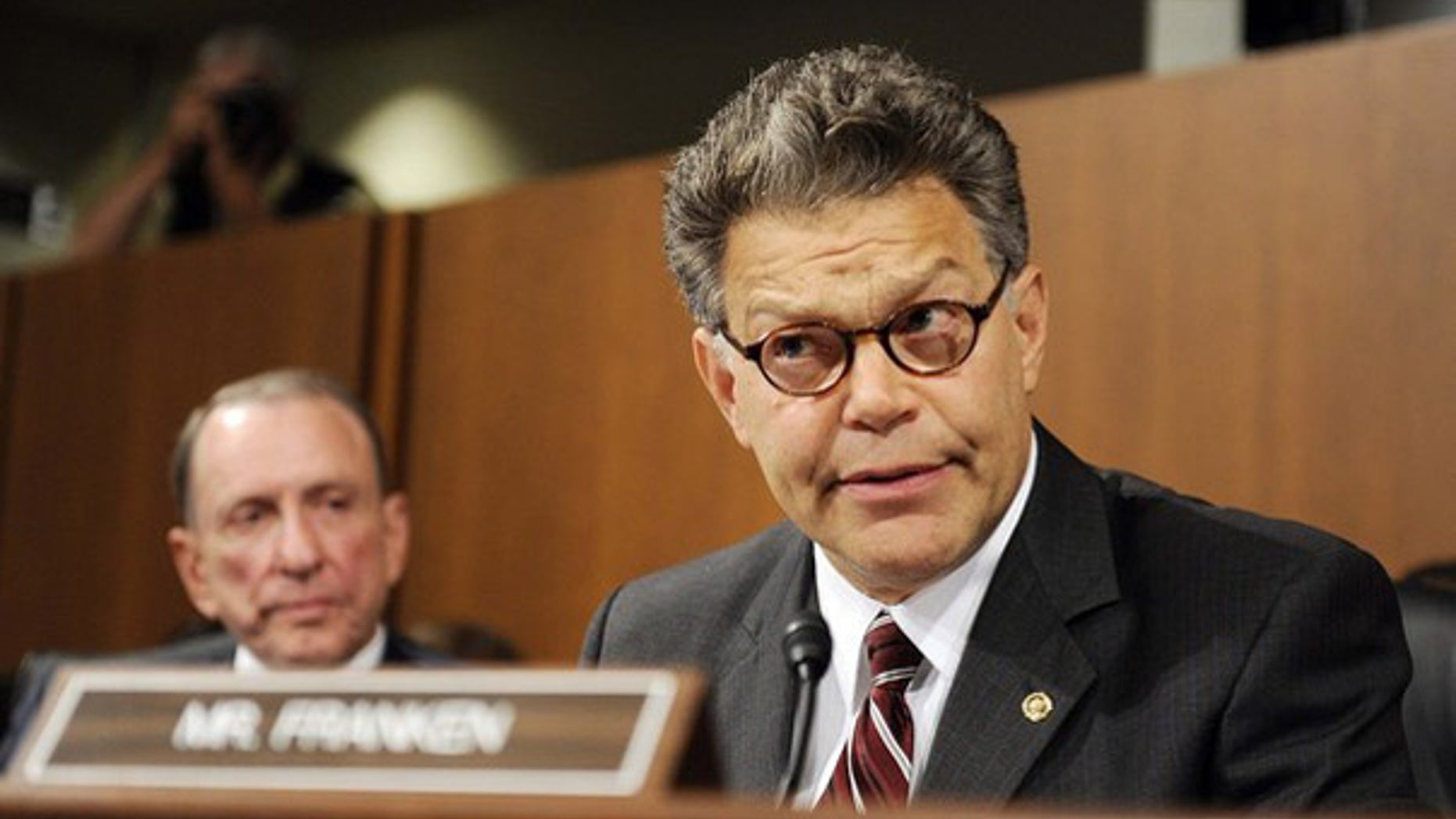 Sen. Al Franken questions Supreme Court nominee Judge Sonia Sotomayor during the third day of her U.S. Senate Judiciary Committee confirmation hearings on Capitol Hill in Washington July 15, 2009.(Reuters)