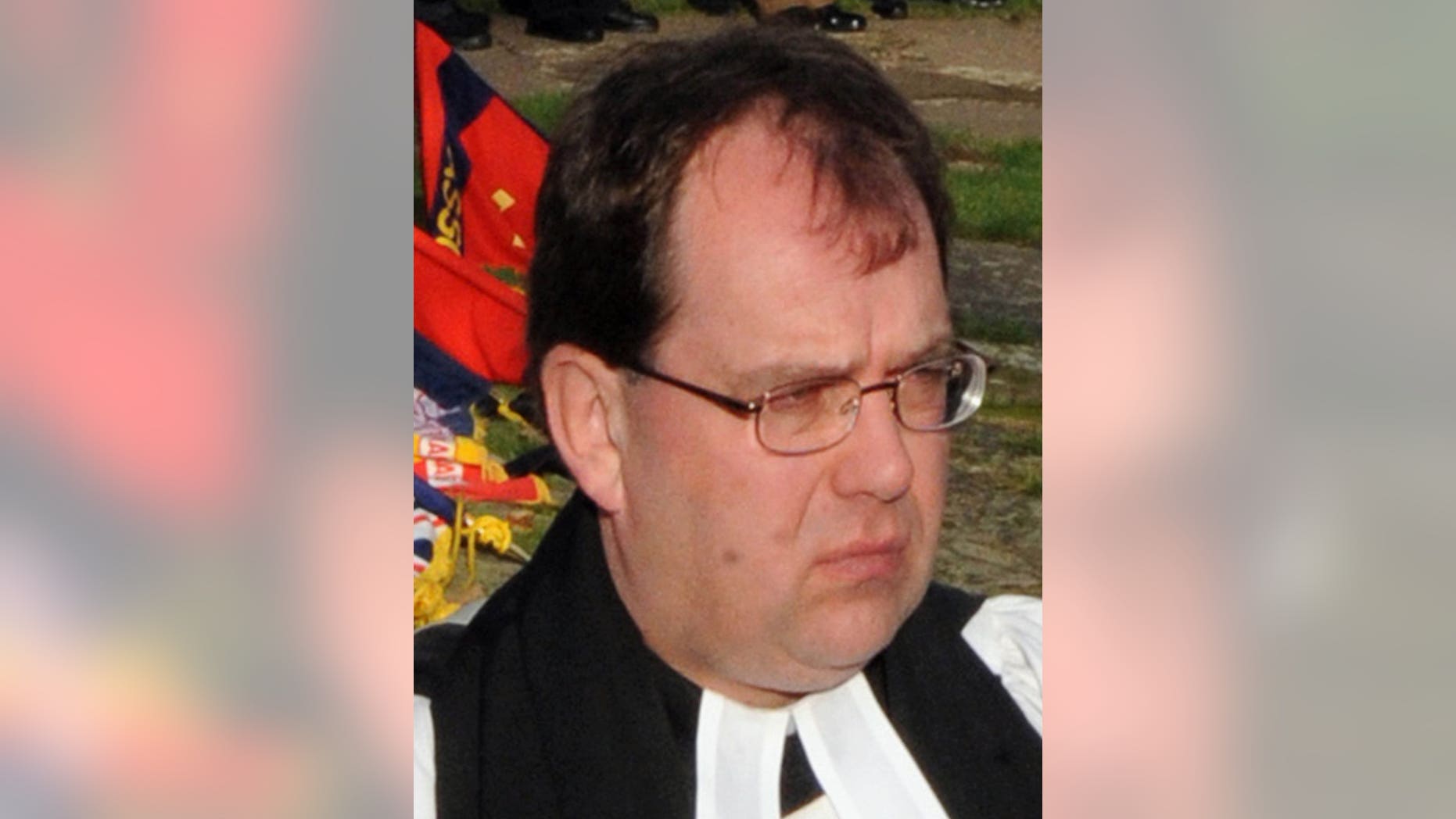 Nov. 29, 2011: A file photo of Church of England vicar Simon Reynolds who was convicted of pocketing around 24,000 pounds ($37,000) of church funds.