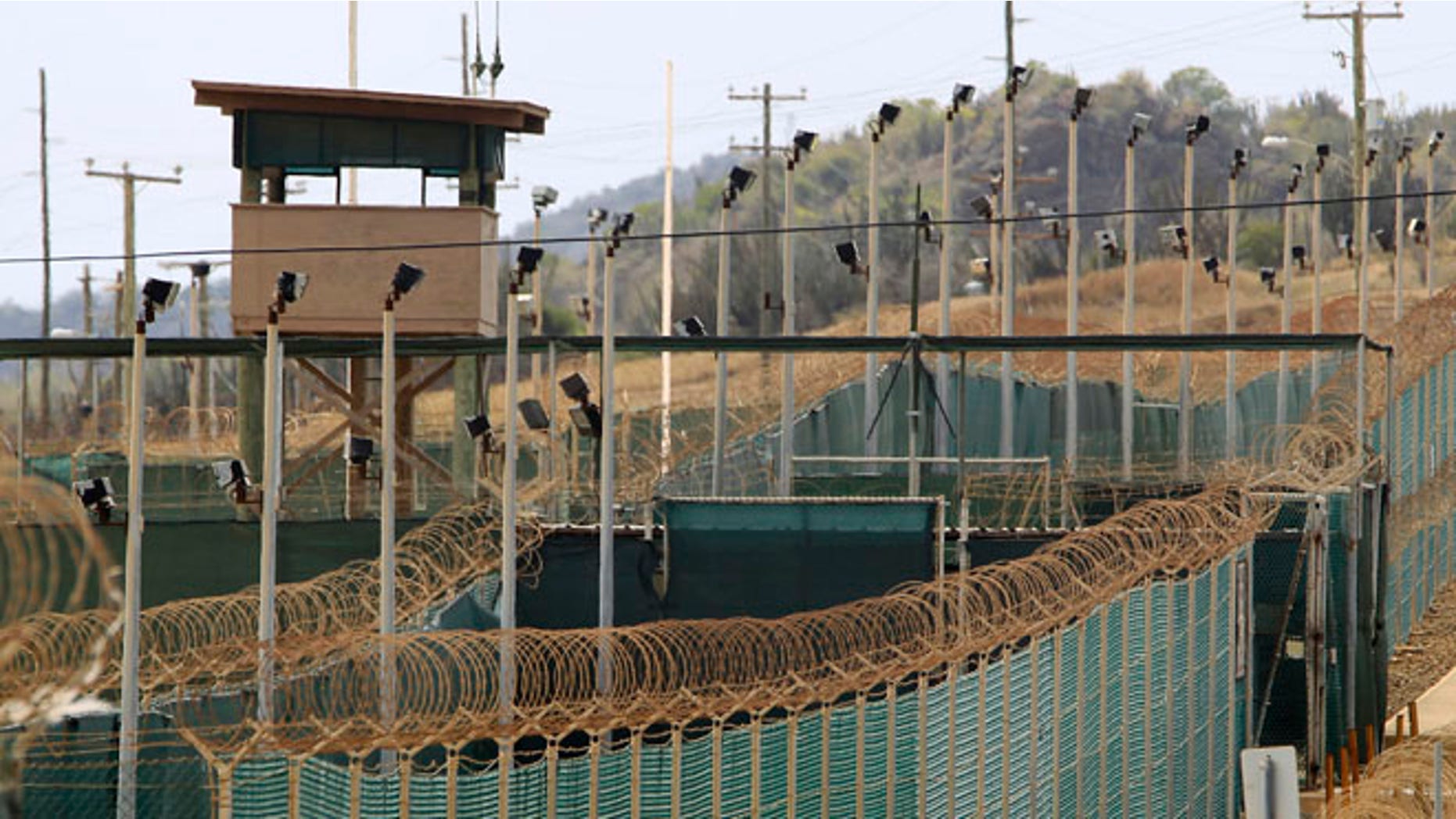March 6, 2013: The exterior of Camp Delta is seen at the U.S. Naval Base at Guantanamo Bay.