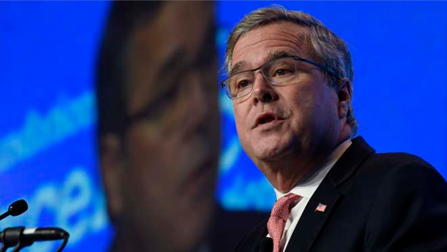 In this Nov. 20, 2014 file photo, former Florida Gov. Jeb Bush speaks in Washington.