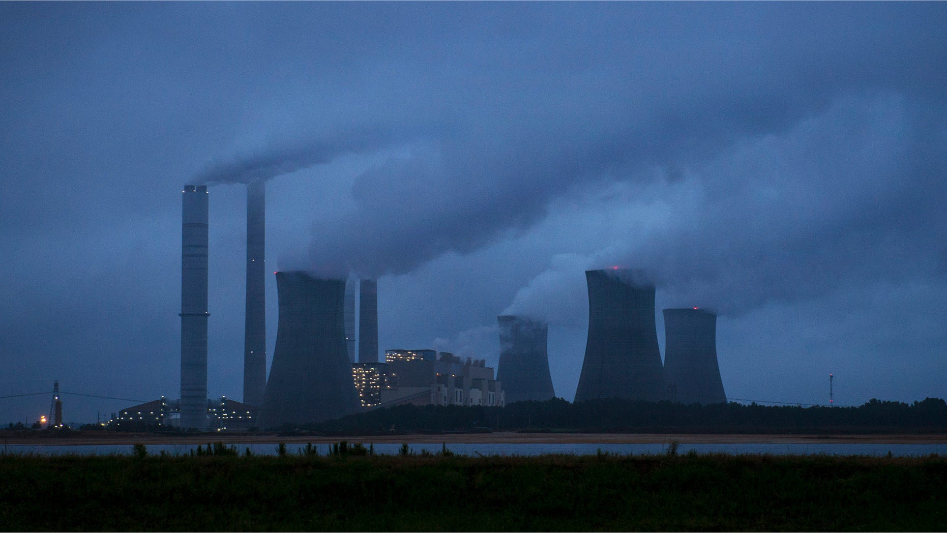 June 1, 2014: The coal-fired Plant Scherer is photographed in Juliette, Ga.
