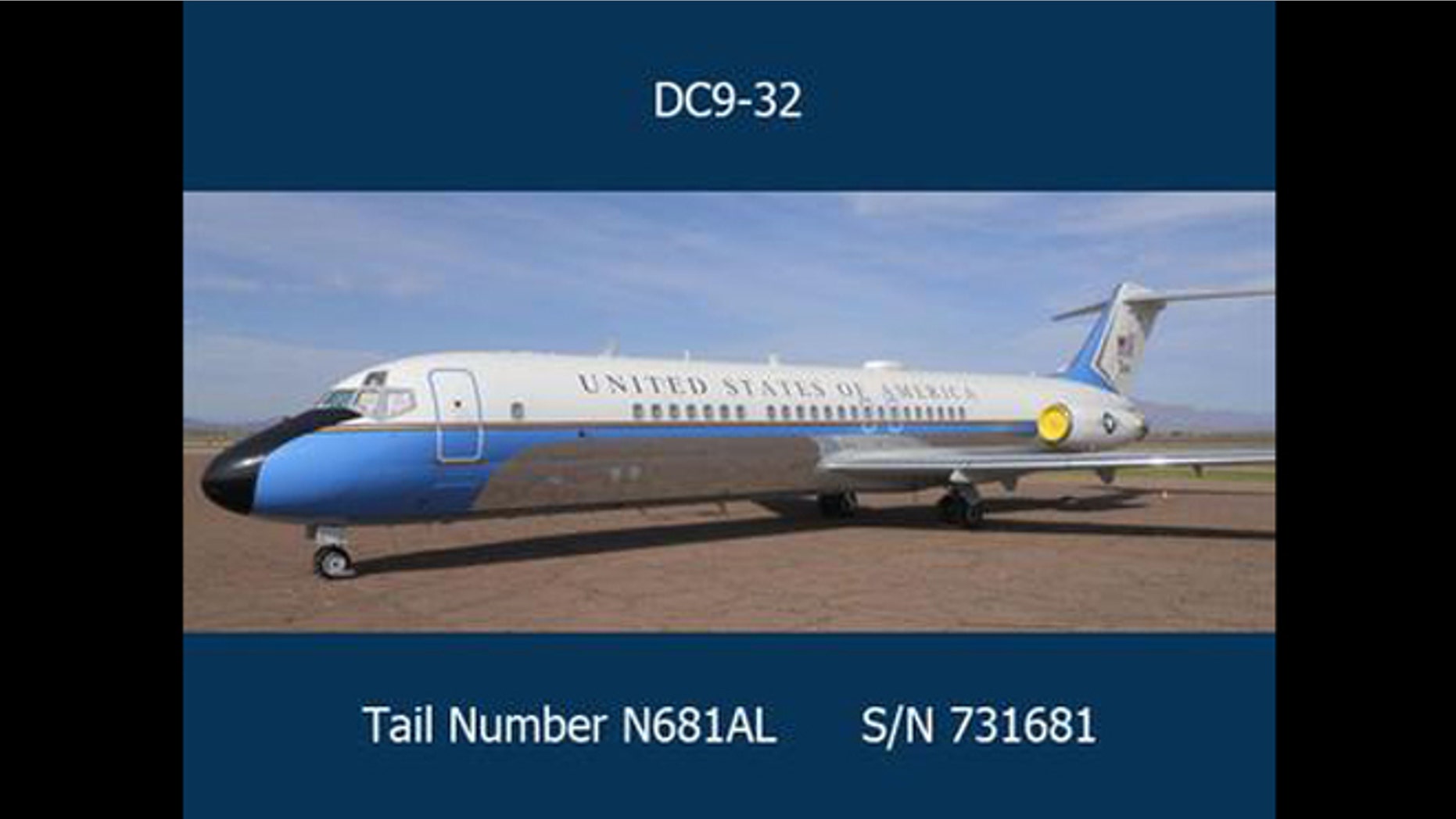 Federal officials at the General Services Administration are set auction off this week a plane that once served as Air Force One.