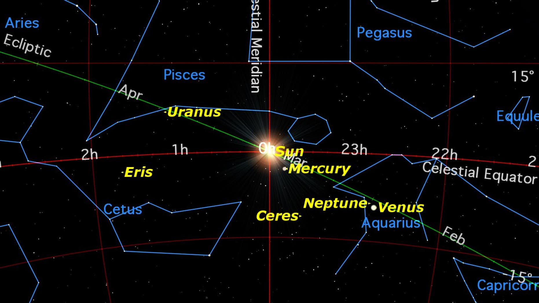 Spring Equinox Map