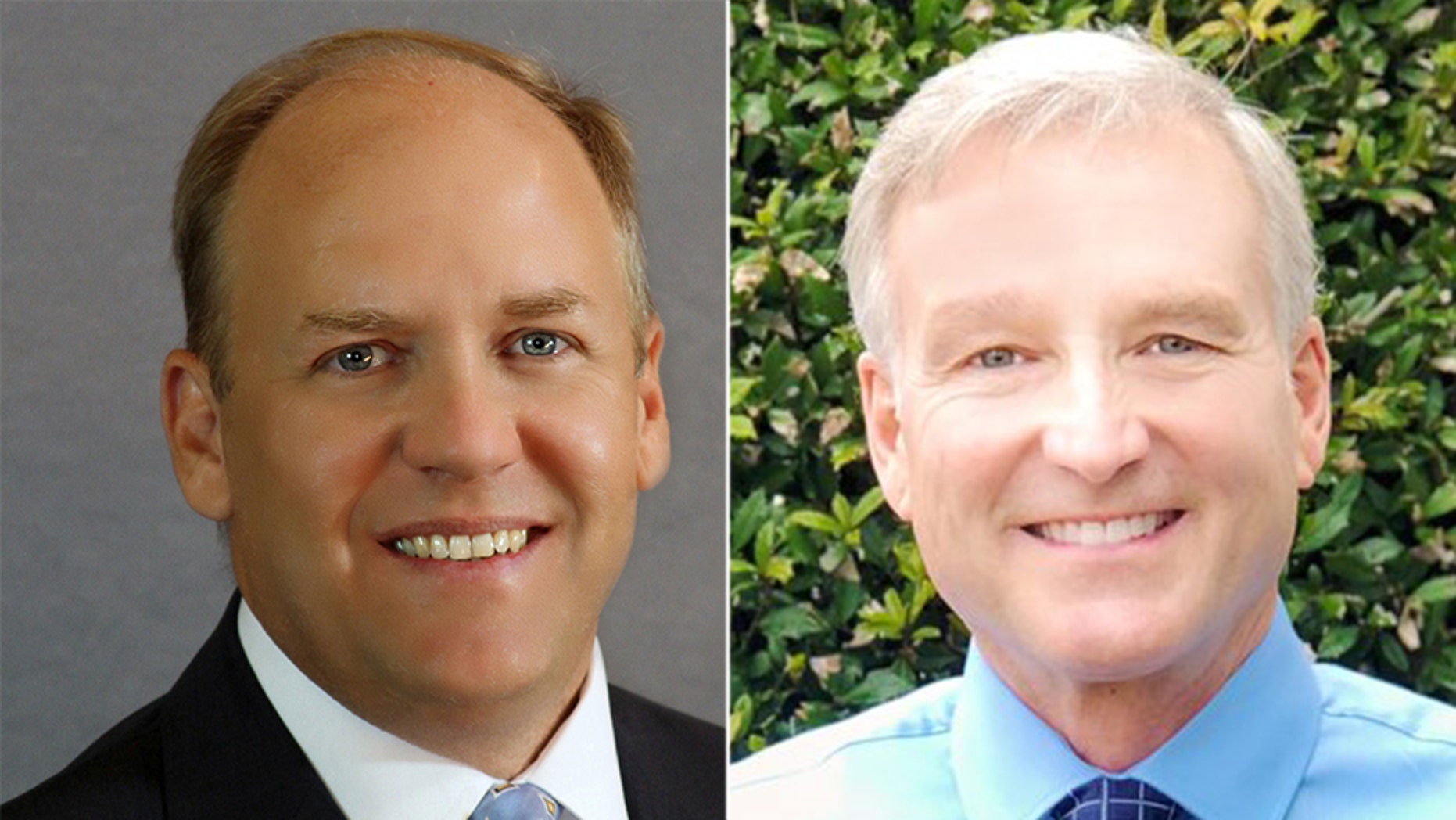 Georgia State Rep. Dan Gasaway (left) is hoping for a new election after his primary loss to Chris Erwin in May. An unknown number of Habersham County residents received the wrong district ballot when they went to vote in the primary.