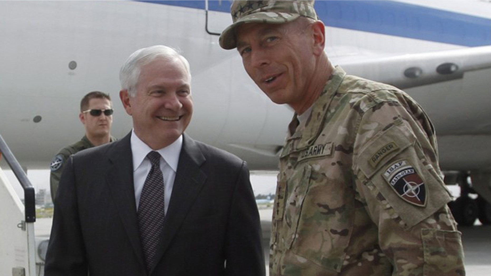 June 4: Secretary of Defense Robert Gates, left, is greeted in Kabul by General David Petraeus. Gates arrived on his final trip to Afghanistan as Pentagon chief on Saturday, acknowledging Americans have grown tired of war but warning that success was imperative because failure would be the most costly result.