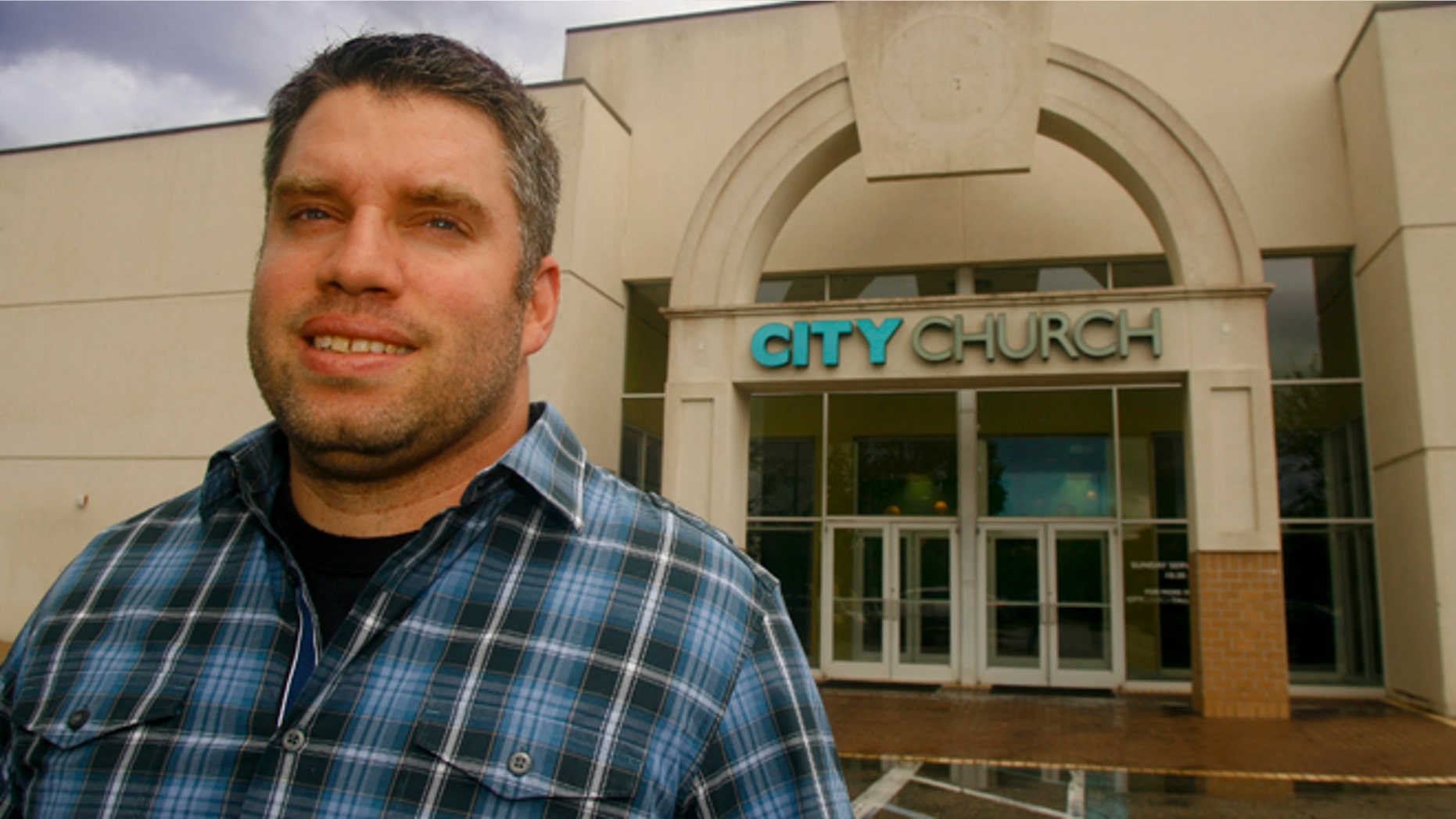 Aug 20, 2013: City Church of Tallahassee Pastor Dean Inserra stands outside his church in Tallahassee, Fla.