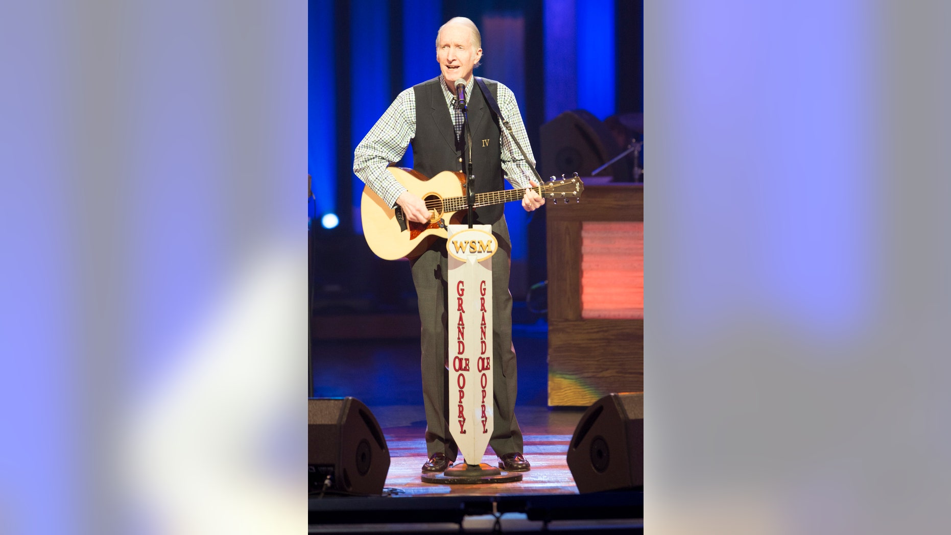 George Hamilton IV performing at the Grand Ole Opry.
