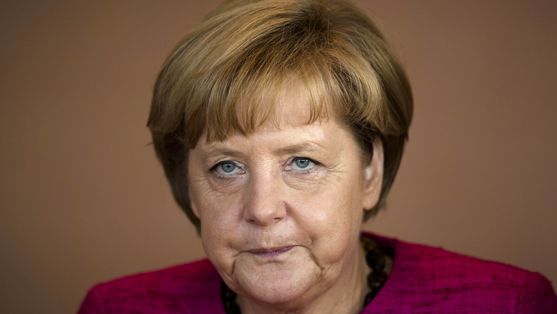 Aug. 14, 2013 - FILE picture of German Chancellor Angela Merkel attending a cabinet meeting in Berlin.