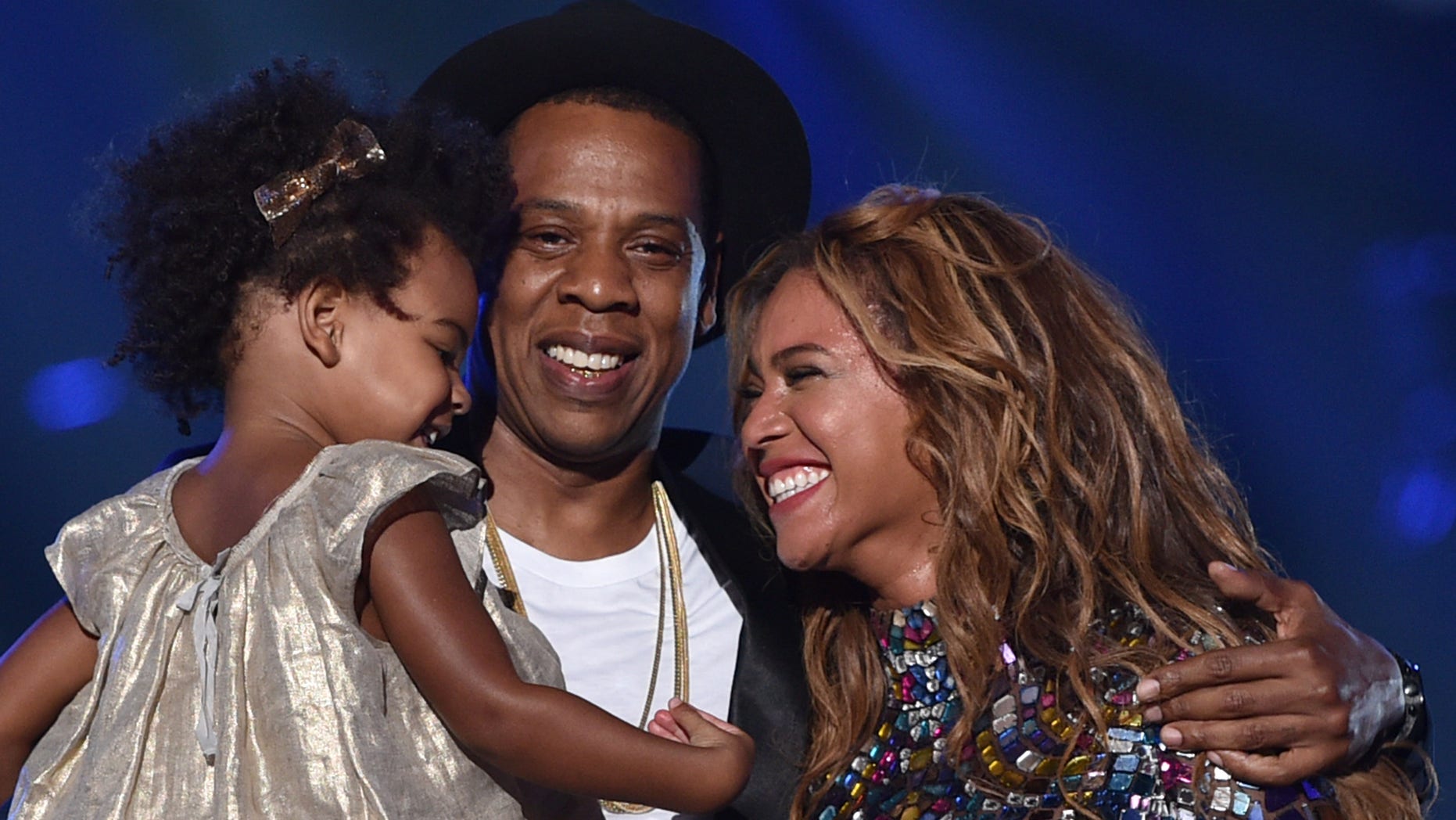 Jay Z, Beyonc and their daughter Blue Ivy