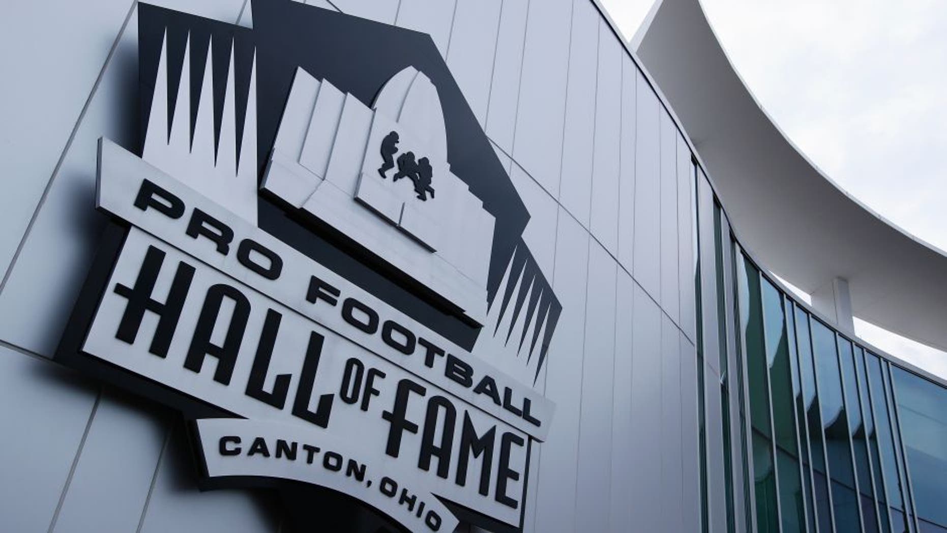 CANTON, OH - AUGUST 9: General view of the exterior of the Pro Football Hall of Fame prior to the NFL Hall of Fame Game between the Pittsburgh Steelers and Minnesota Vikings at Tom Benson Hall of Fame Stadium on August 9, 2015 in Canton, Ohio. (Photo by Joe Robbins/Getty Images)