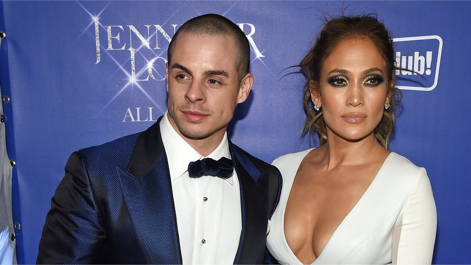 Casper" Smart and Jennifer Lopez on January 21, 2016 in Las Vegas.