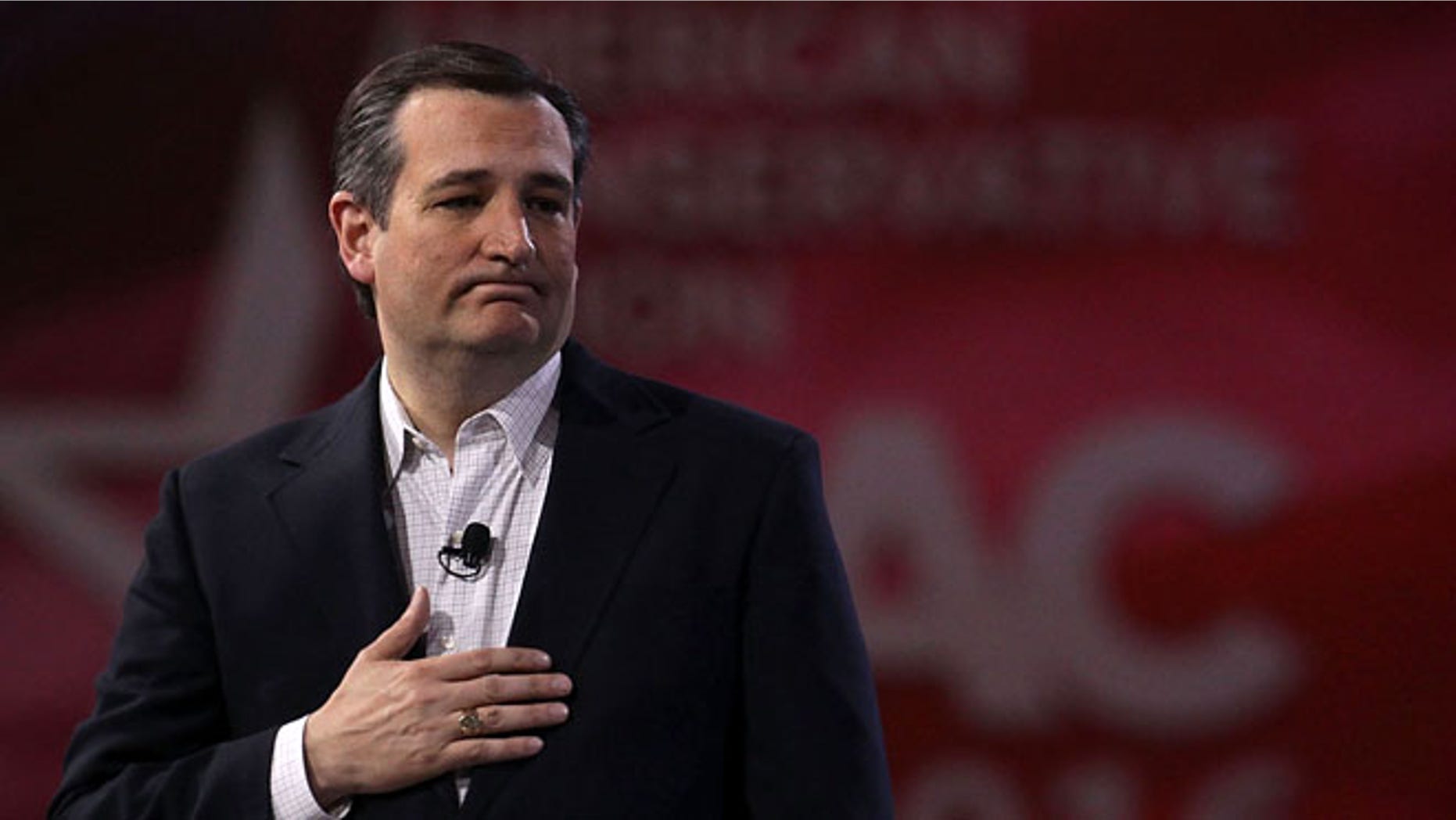 NATIONAL HARBOR, MD - MARCH 04: Republican presidential candidate Sen. Ted Cruz (R-TX) speaks during CPAC 2016 March 4, 2016 in National Harbor, Maryland. The American Conservative Union hosted its annual Conservative Political Action Conference to discuss conservative issues. (Photo by Alex Wong/Getty Images)