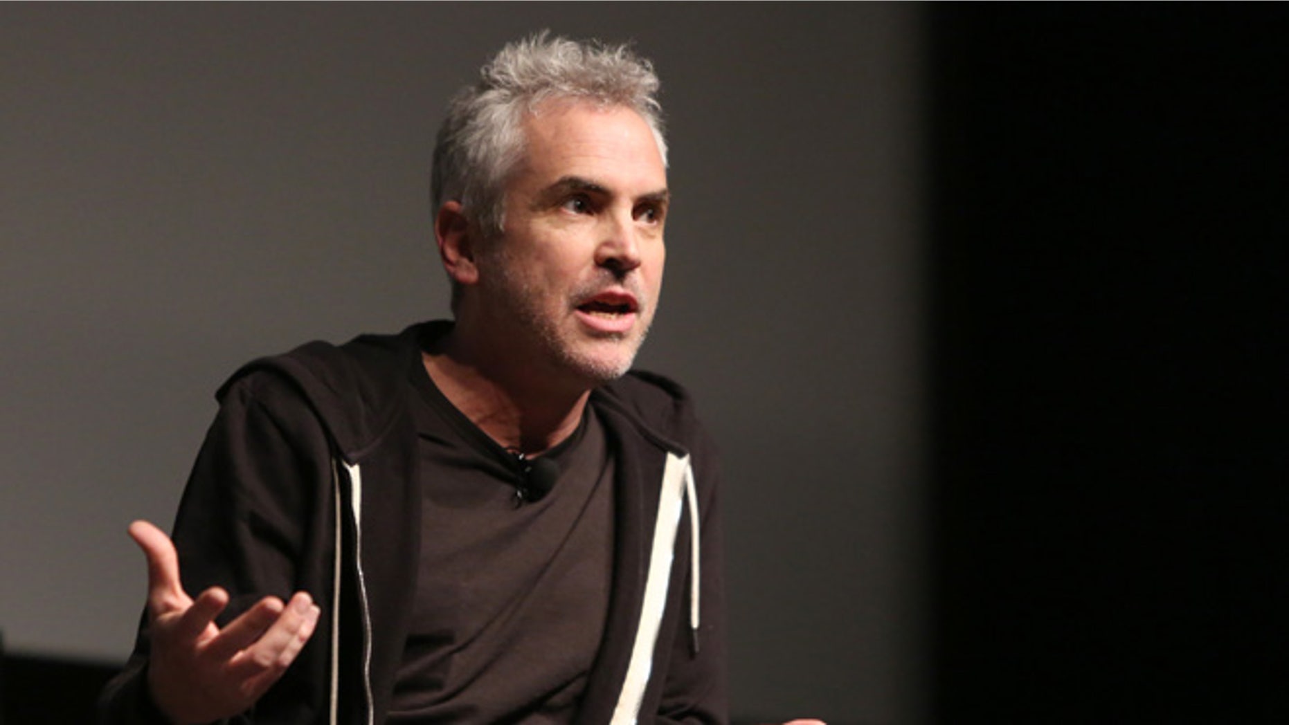 NEW YORK, NY - APRIL 20: Director Alfonso Cuaron speaks on stage during Tribeca Talks Directors Series: Alfonso Cuaron at SVA Theatre 1 on April 20, 2016 in New York City. (Photo by Monica Schipper/Getty Images for Tribeca Film Festival)