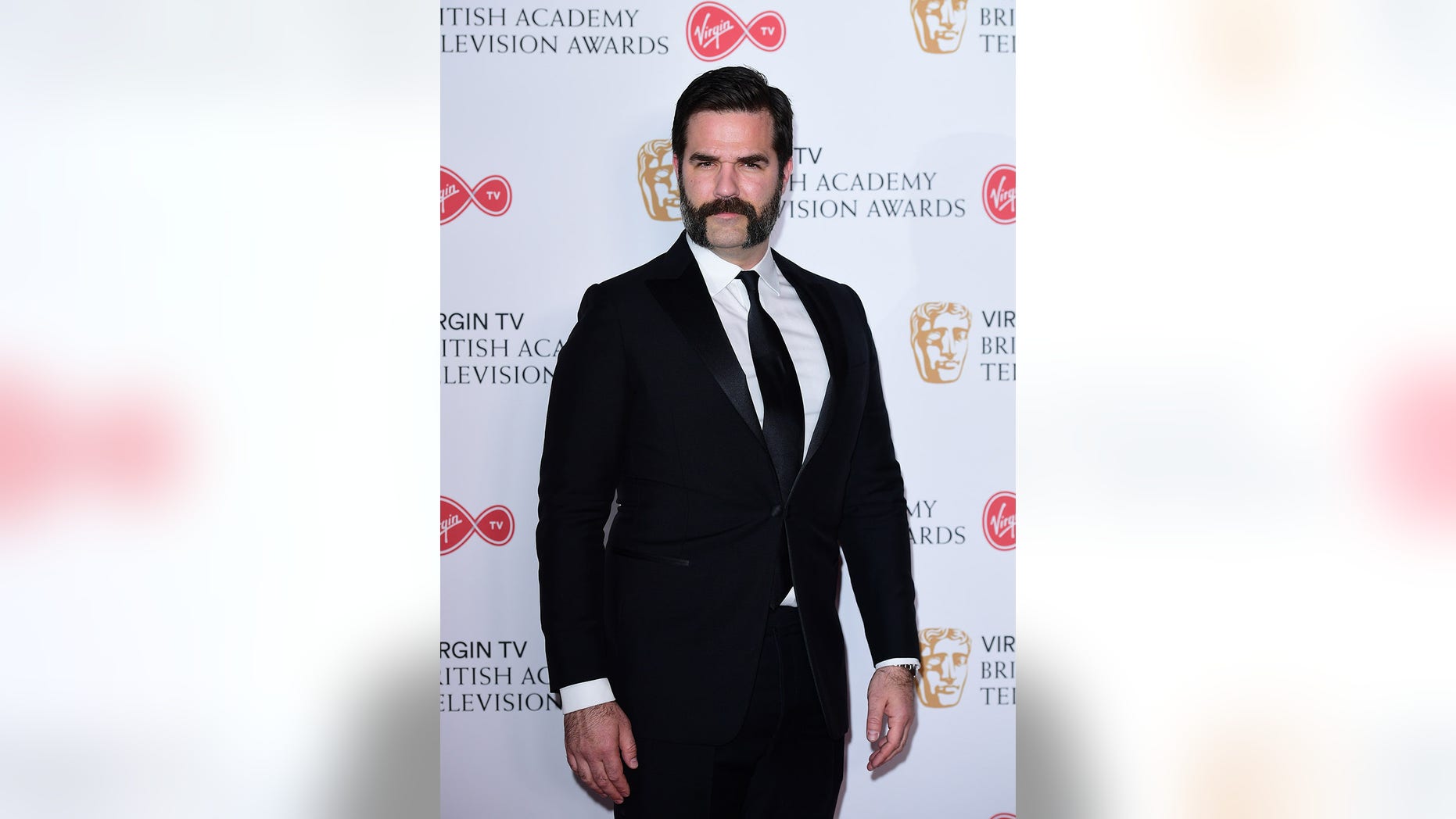 Rob Delaney in the press room at the Virgin TV British Academy Television Awards 2017 held at Festival Hall at Southbank Centre, London.