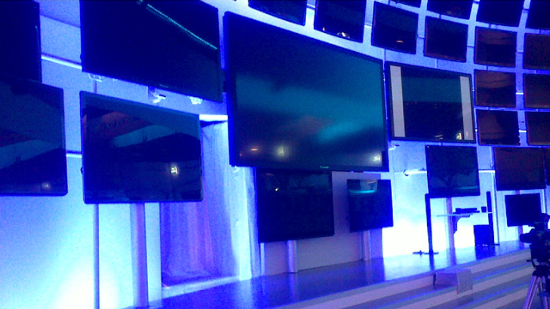 Panasonic has unveiled a gigantic television measuring almost 13 feet across at the annual Consumer Electronics Show in Las Vegas.