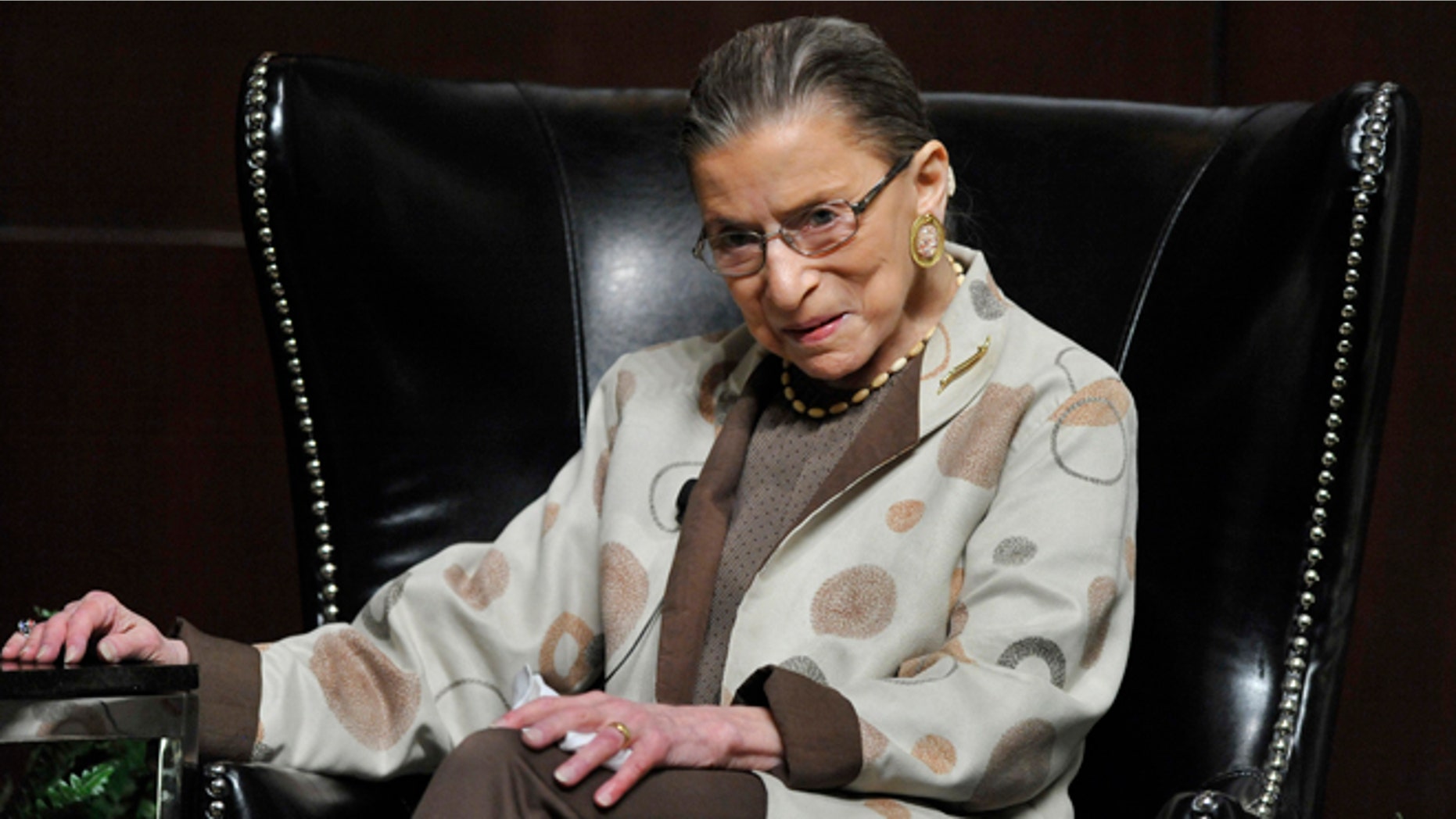 May 11, 2013: U.S. Supreme Court Justice Ruth Bader Ginsburg discusses the Roe vs. Wade case on it's 40th anniversary at The University of Chicago Law School in Chicago.