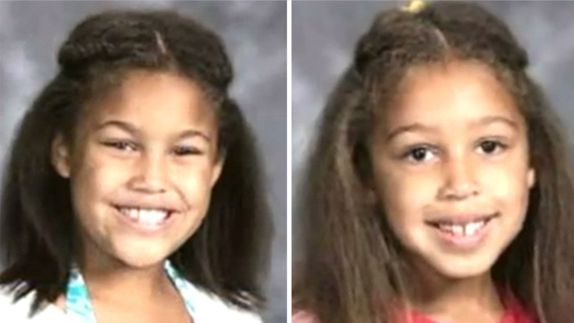 Mar. 18, 2012: This photo shows two of the Missouri girls found shot to death in a campground Saturday, along with their mother and younger sister.