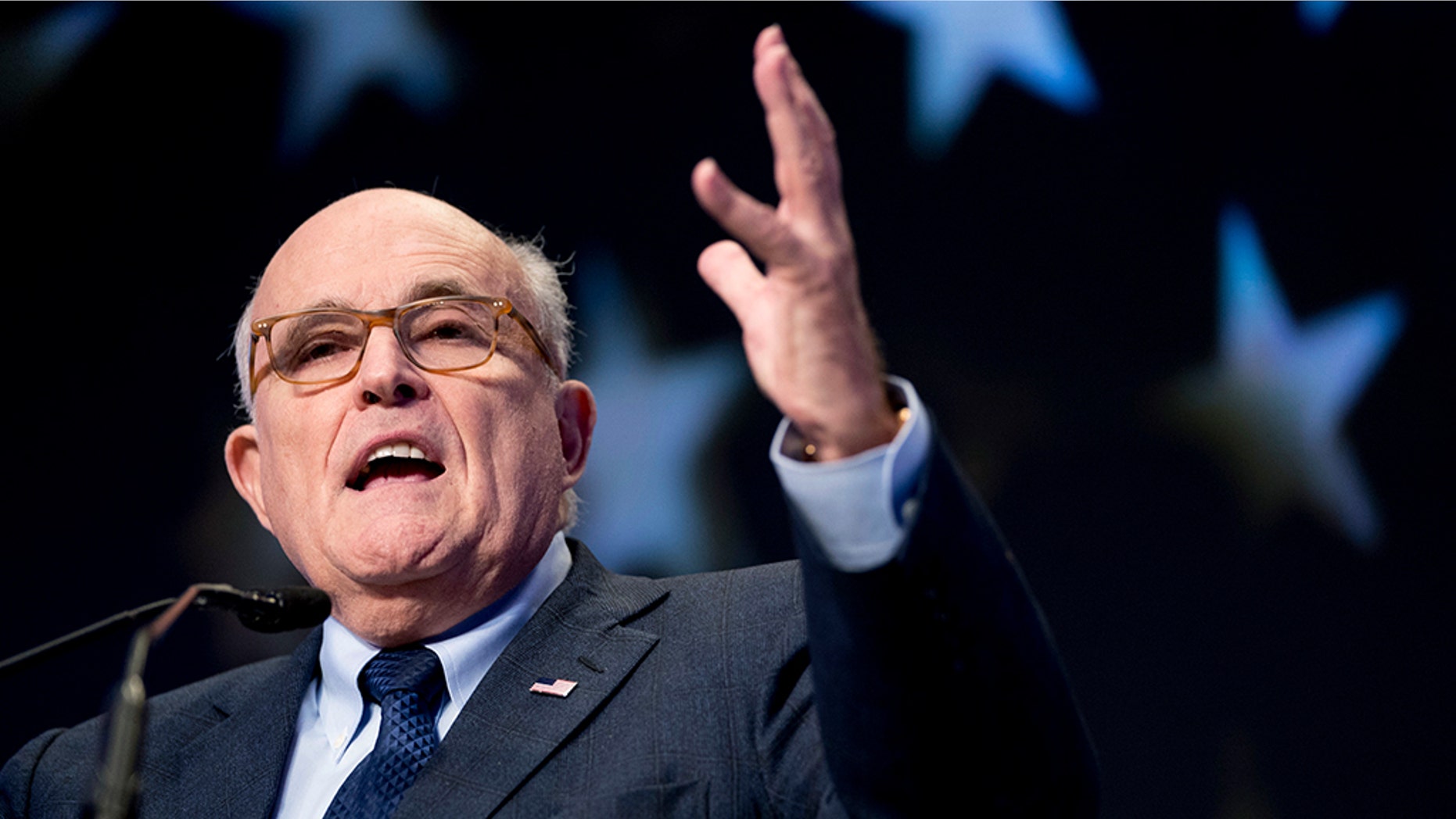 Former New York Mayor Rudy Giuliani said Sadiq Khan should be ashamed of himself for attacking President Trump as the city faces crime problems.