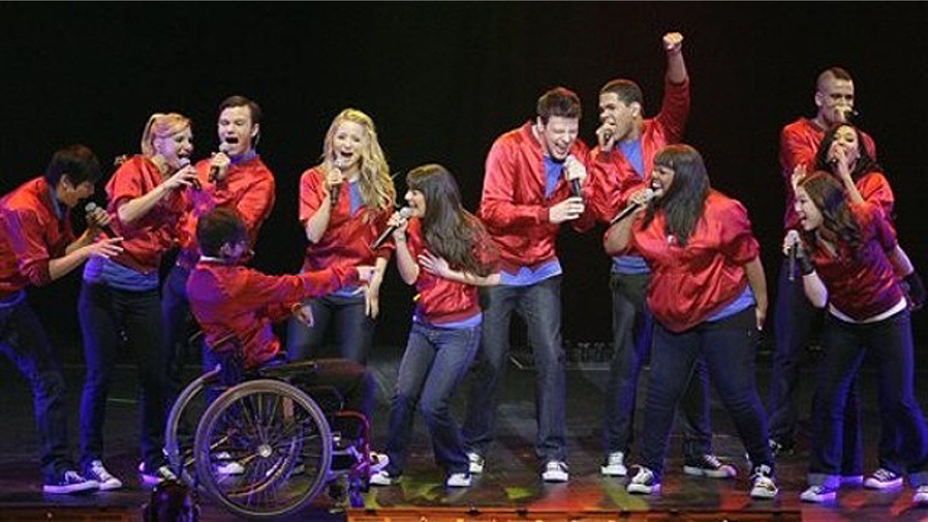 May 15: The cast of the popular television show "Glee" perform during a concert to kickoff a national tour at the Dodge Theatre in Phoenix.