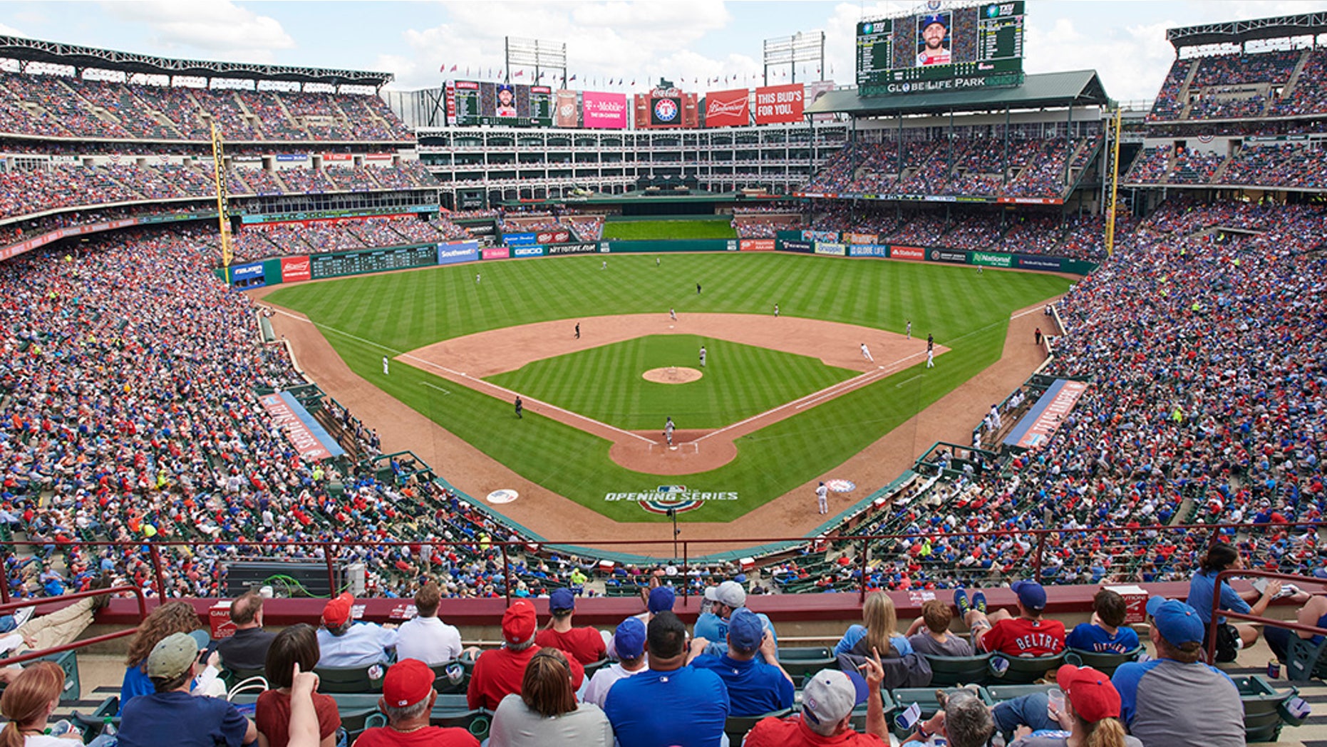 The Texas Rangers pulled off a play on Thursday at Globe Life Park that reportedly hasn’t been seen in more than 100 years.