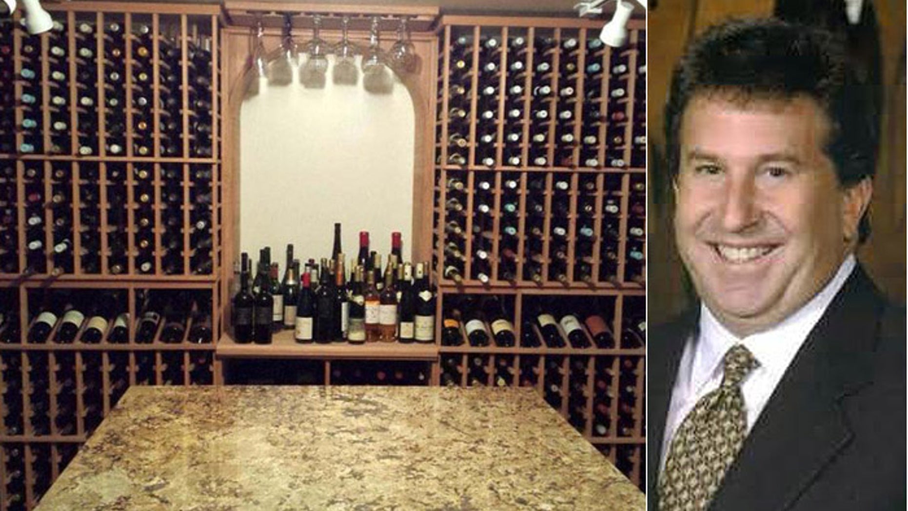 Arthur Goldman's wine cellar was his pride and joy, but now the state of Pennsylvania is threatening to destroy his collection. (Philadelphia Bureau of Liquor Control Enforcement, Arthur Goldman)