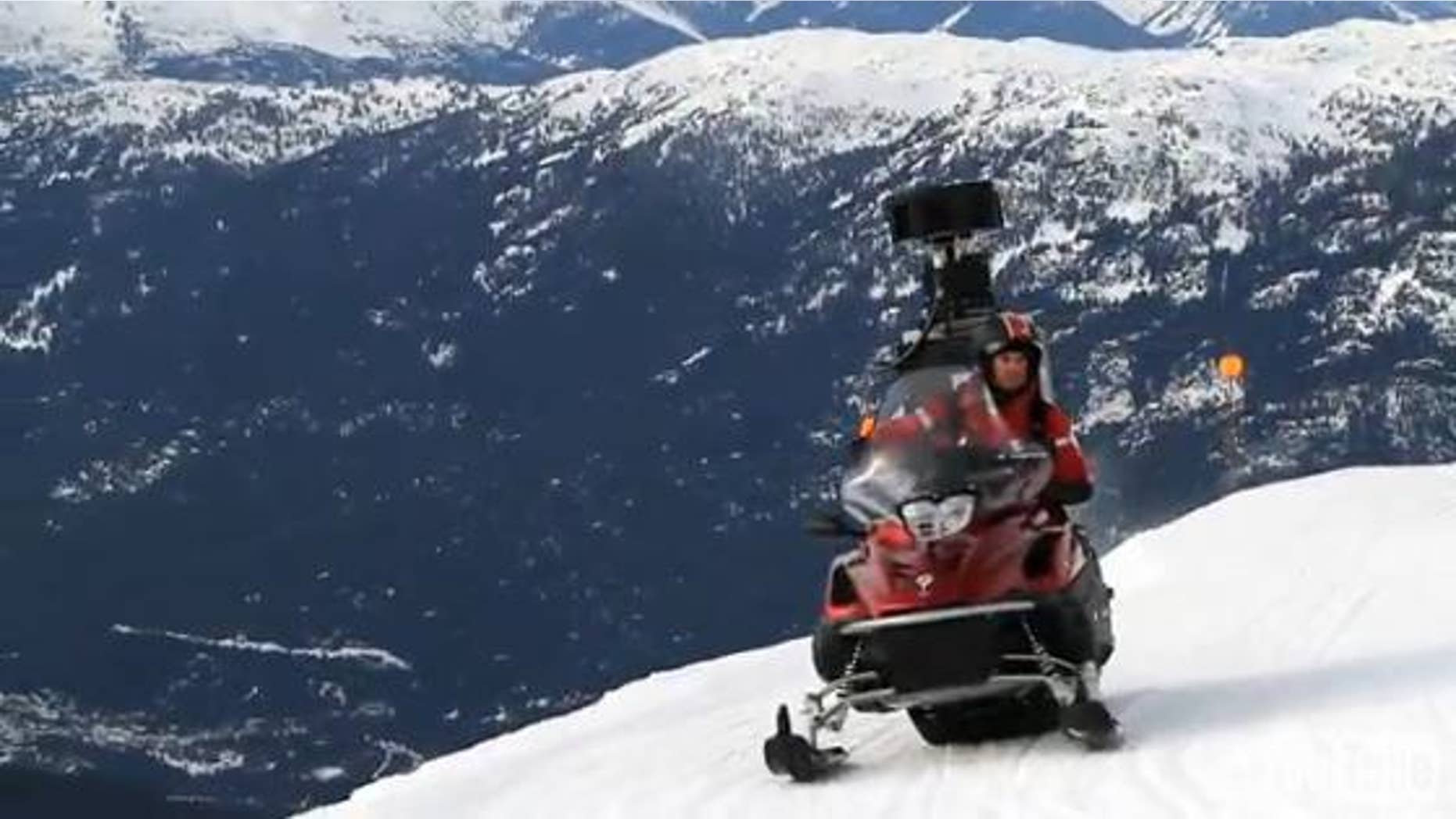 Just in time for the Winter Olympics, Google has expanded its street view mapping technology through a customzied snowmobile.