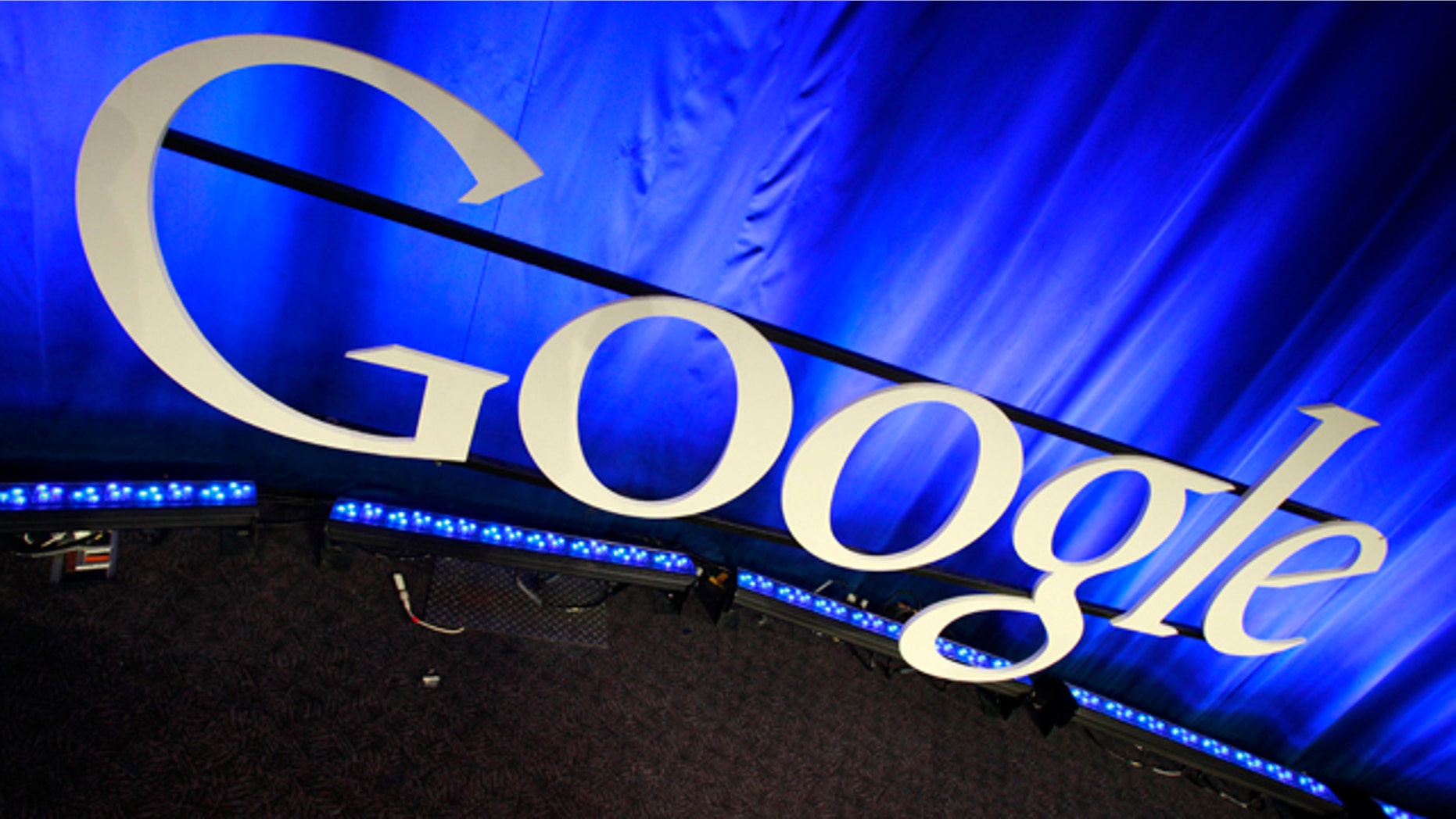 A Google sign at the company's headquarters in Mountain View, Calif.