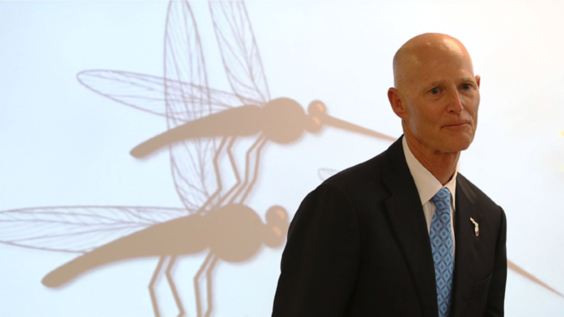 Florida Governor Rick Scott on August 22, 2016 in Miami, Florida.