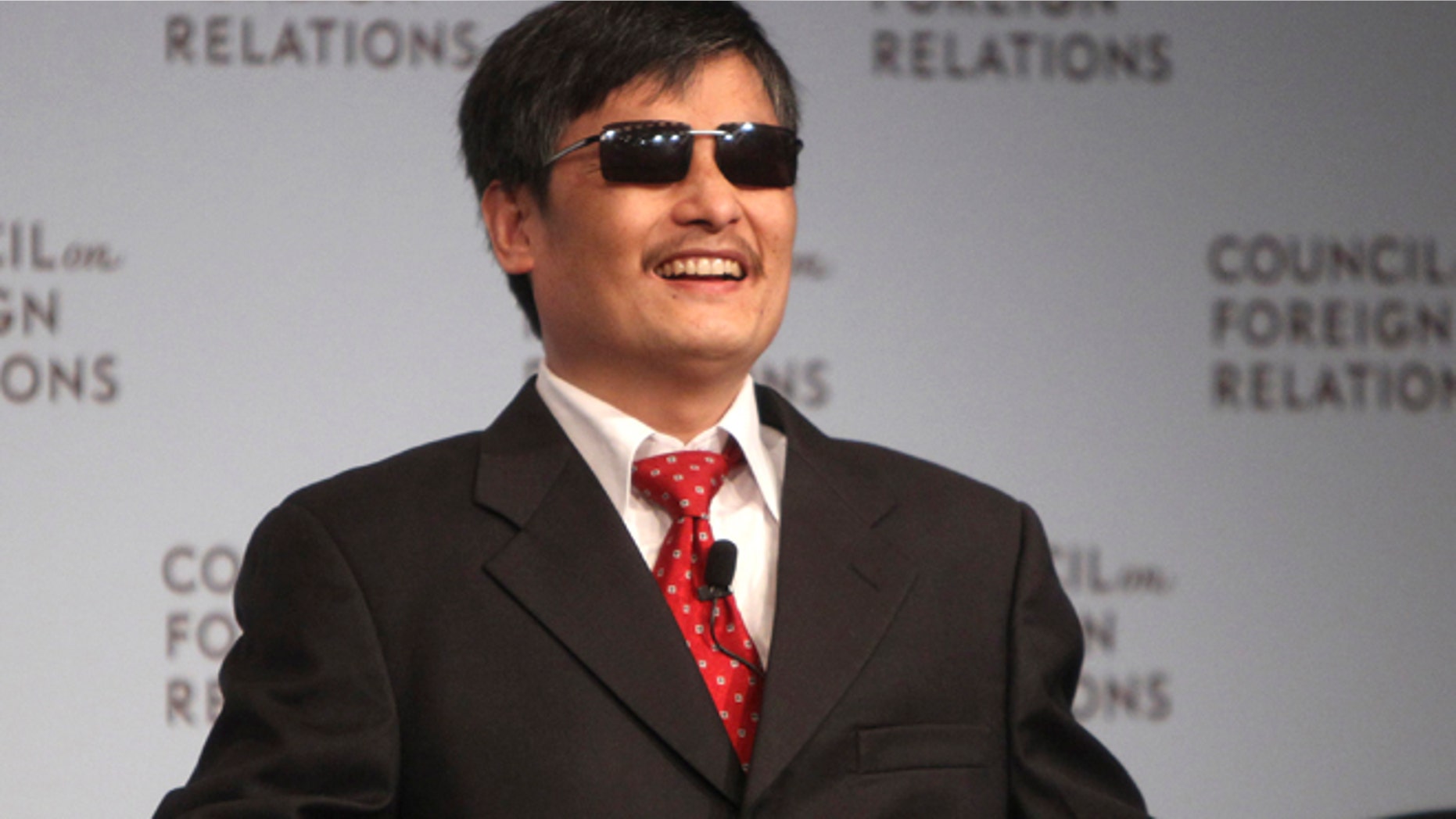 May 31, 2012: Chen Guangcheng speaks at the Council on Foreign Relations in New York.