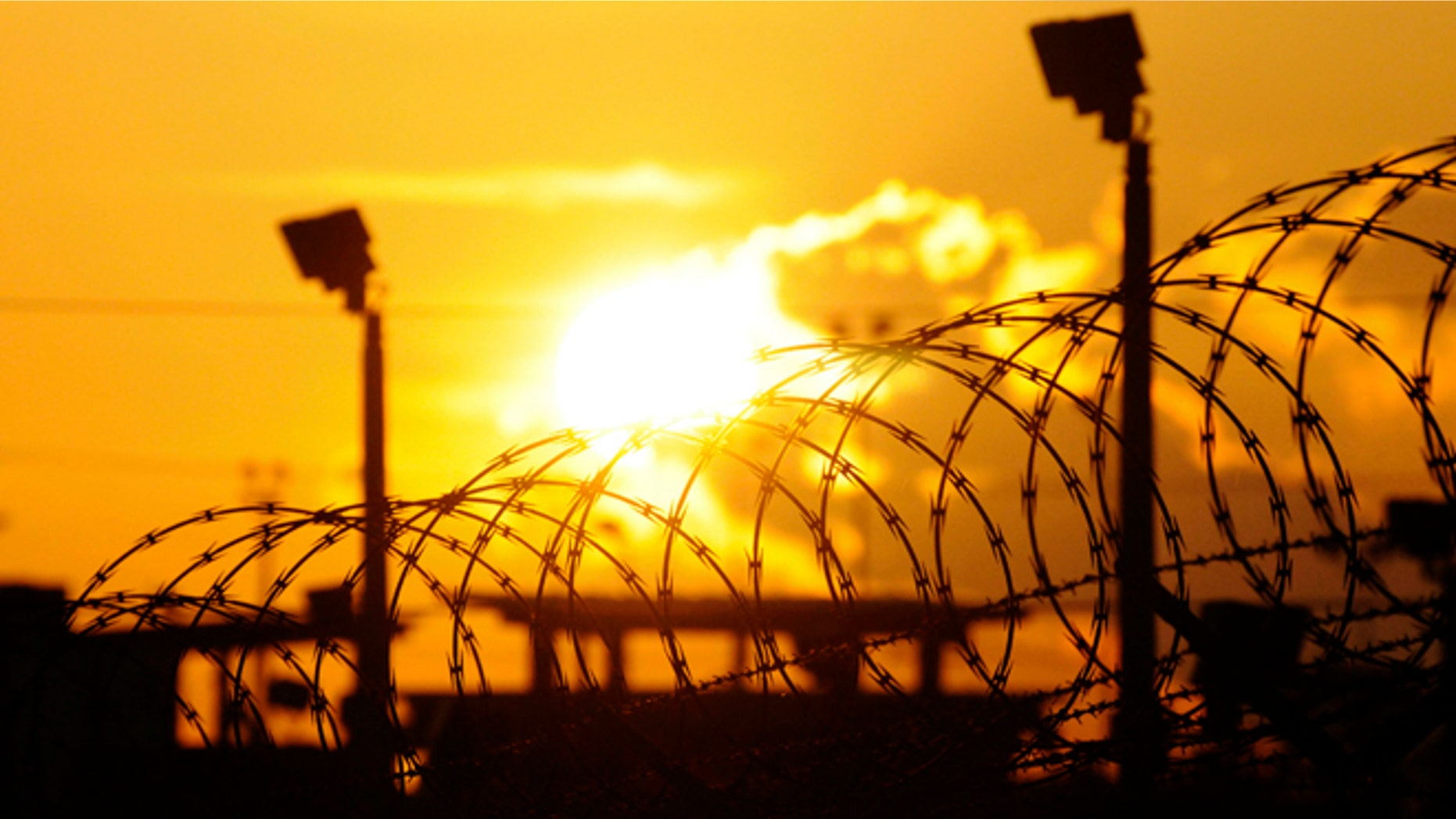 More than 100 detainees at the detention center at U.S. Naval Base Guantanamo Bay, in Cuba, are on hunger strike. (AP)
