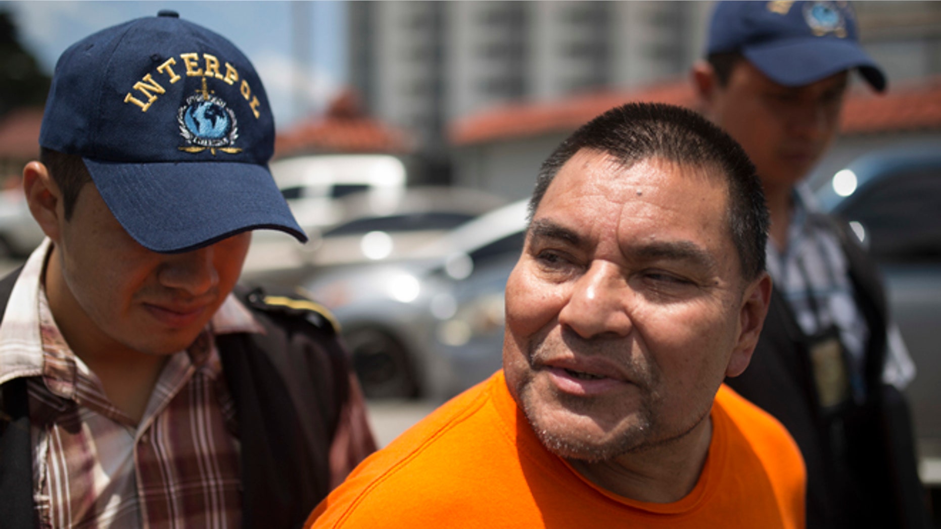 Santos Lopez Alonzo after landing at the Air Force base in Guatemala City, Wednesday, Aug. 10, 2016.