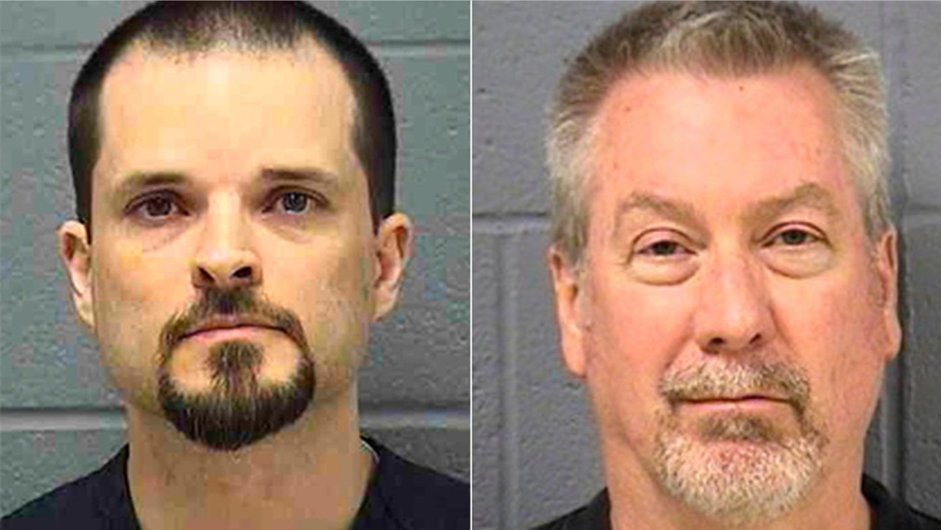 Christopher Vaughn, left, was convicted of fatally shooting his family in their SUV. His trial overlapped with the high-profile trial of Drew Peterson