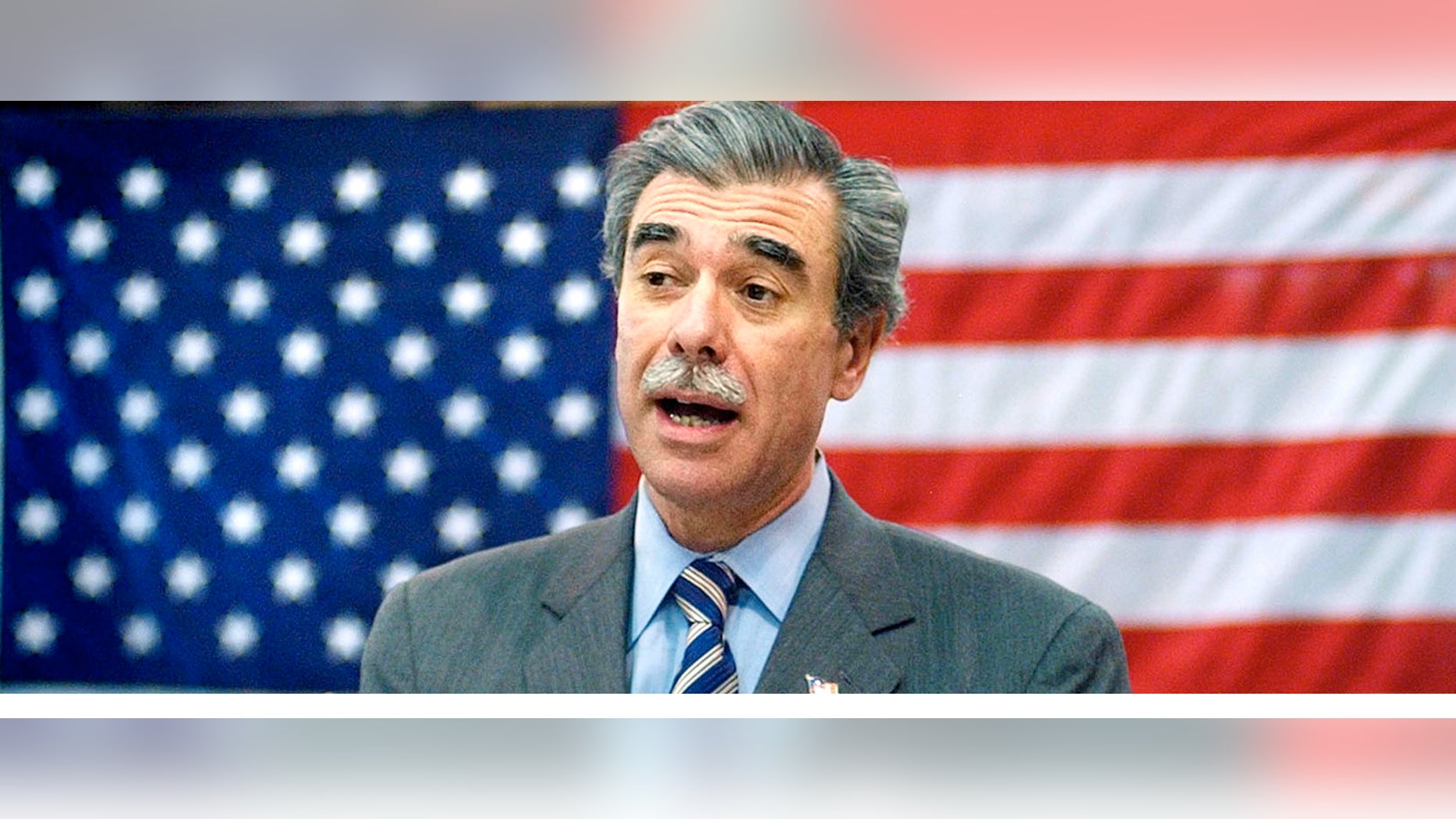 U.S. Commerce Secretary Carlos Gutierrez speaks during a visit to F.B.M. Trading in Fort Worth, Texas, Friday, May 6, 2005. Gutierrez touted the Central American Free Trade Agreement, CAFTA, and its' benefits for all businesses, especially small ones. (AP Photo/LM Otero)