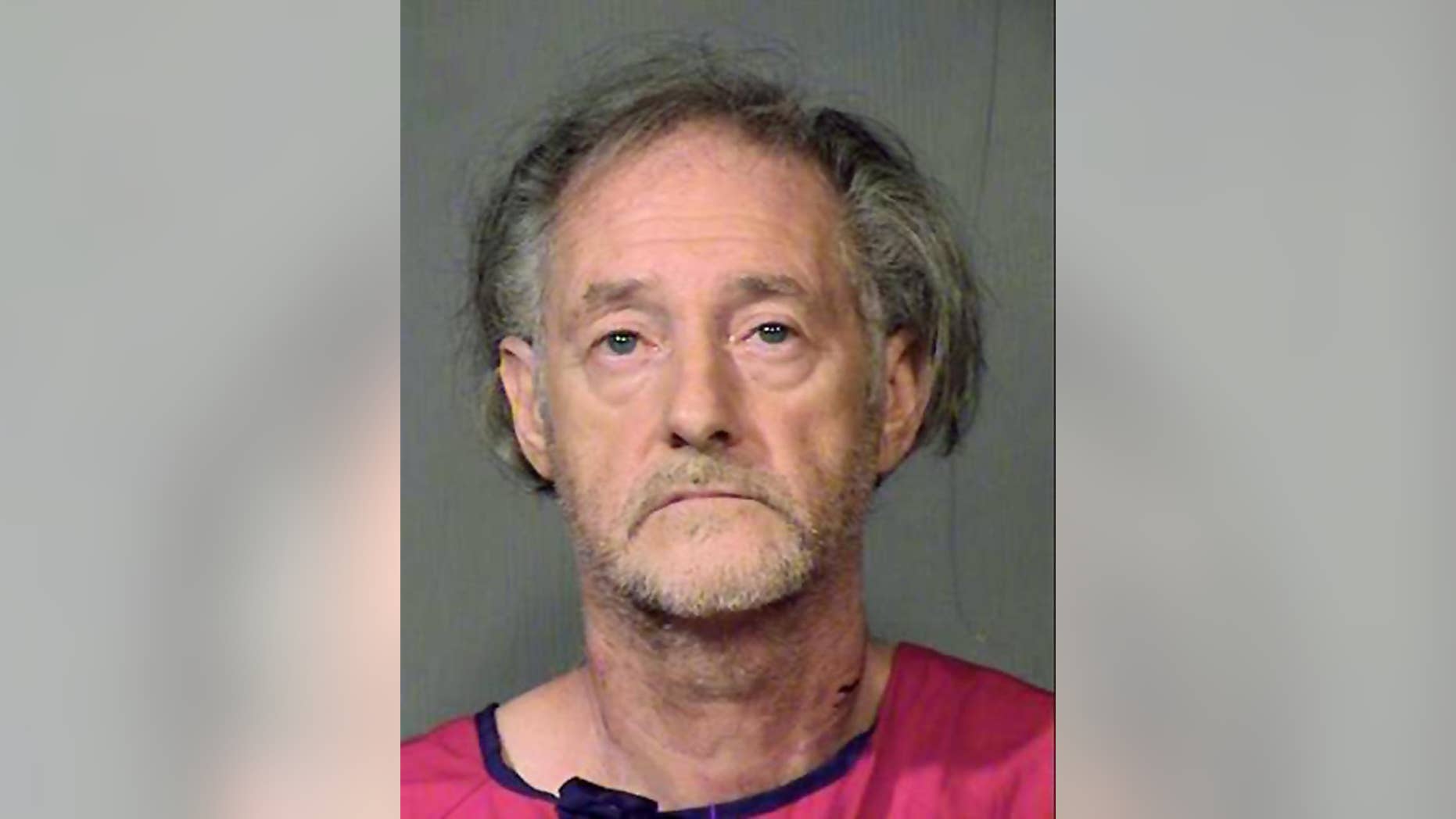 This undated photo provided by Maricopa County, Ariz., Sheriff's Office shows Eugene Maraventano. Mareventano, who is charged with fatally stabbing his wife and adult son two years ago, is scheduled to change his earlier not guilty plea Friday, Aug. 14, 2015. Authorities said Maraventano told them that he killed the pair out of a fear that he had given his wife HIV and out of concern about what would become of his jobless son. (Maricopa County Sheriff's Office via AP)