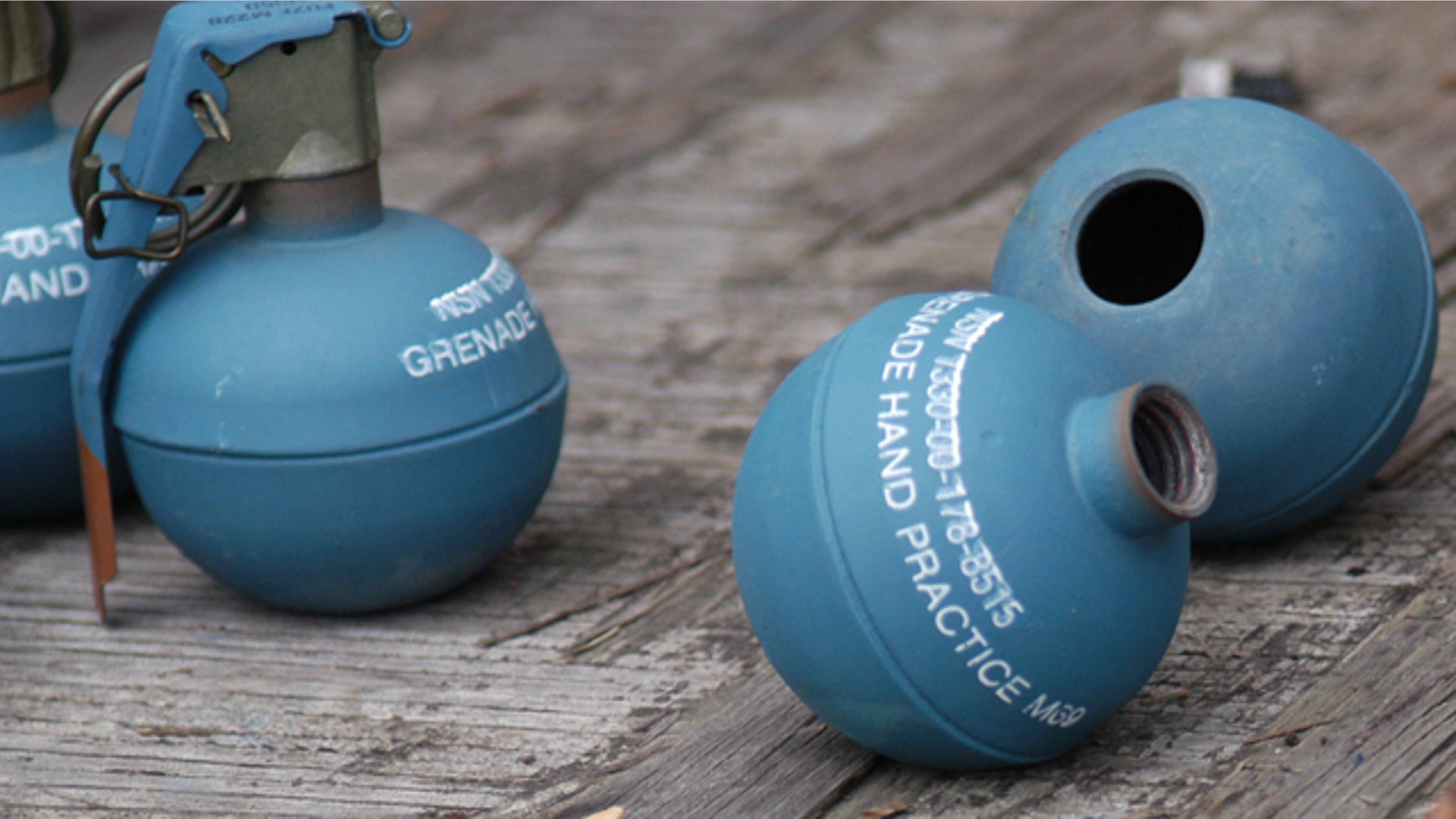 Take ordinary grenades like these, fill them with dust from the hottest chili peppers on earth, and you've got a blinding and sickening weapon.