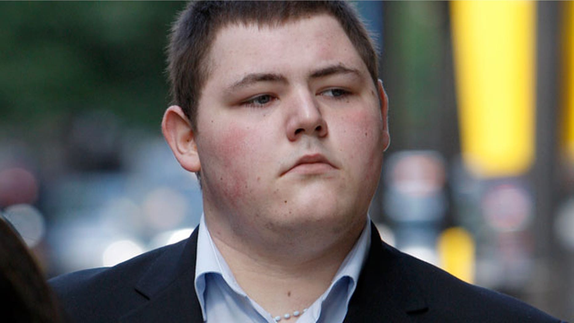 FILE: Actor Jamie Waylett arrives at Westminster Magistrates Court in London in July of 2009.