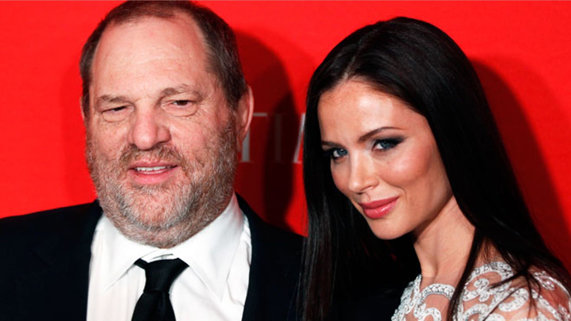 Harvey Weinstein and fashion designer wife Georgina Chapman.