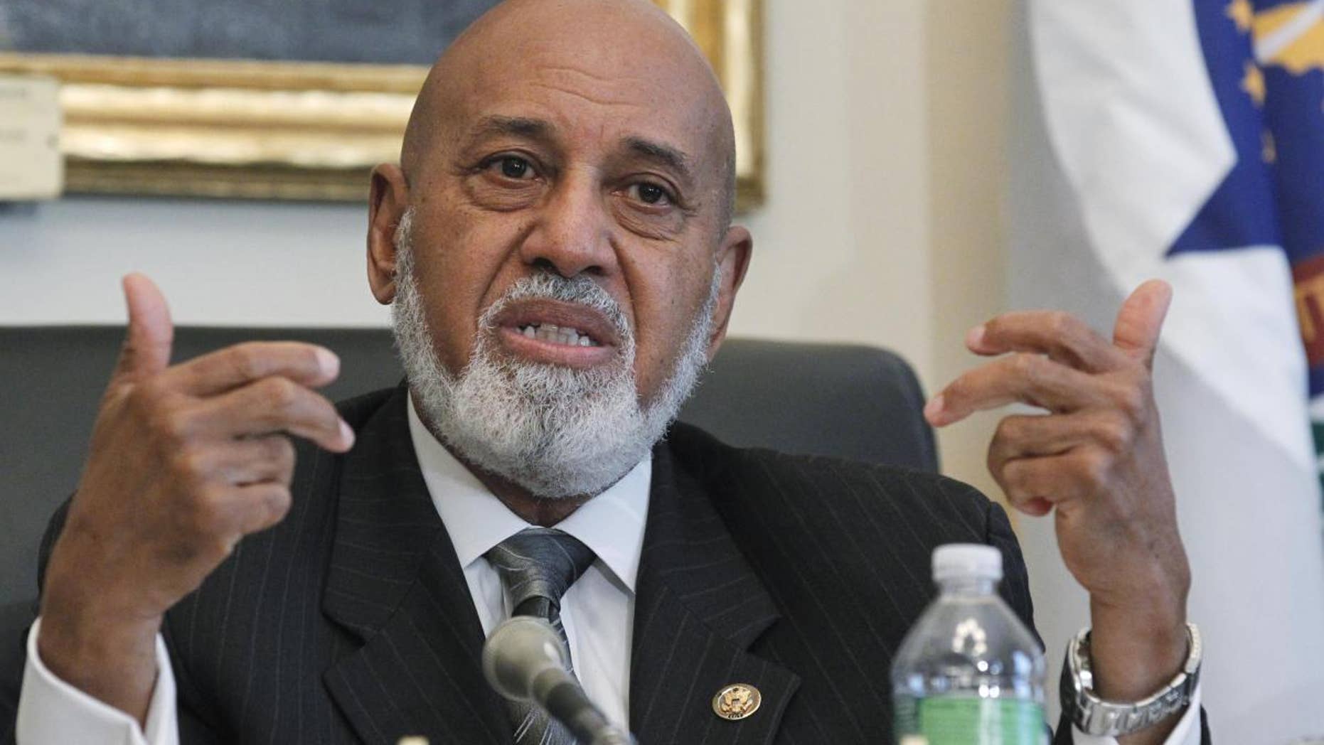 Rep. Alcee Hastings, D-Fla., announced on Monday that he is undergoing treatment for pancreatic cancer. (AP Photo/Manuel Balce Ceneta)