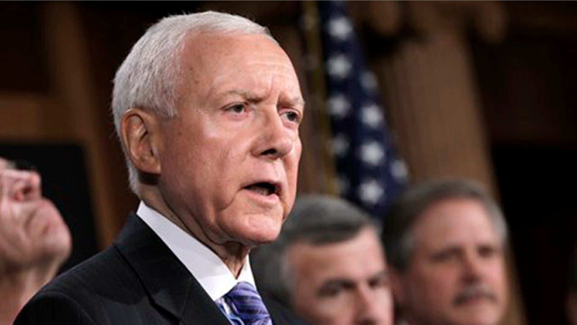 Sept. 7, 2011: Utah GOP Sen. Orrin Hatch speaks on Capitol Hill.